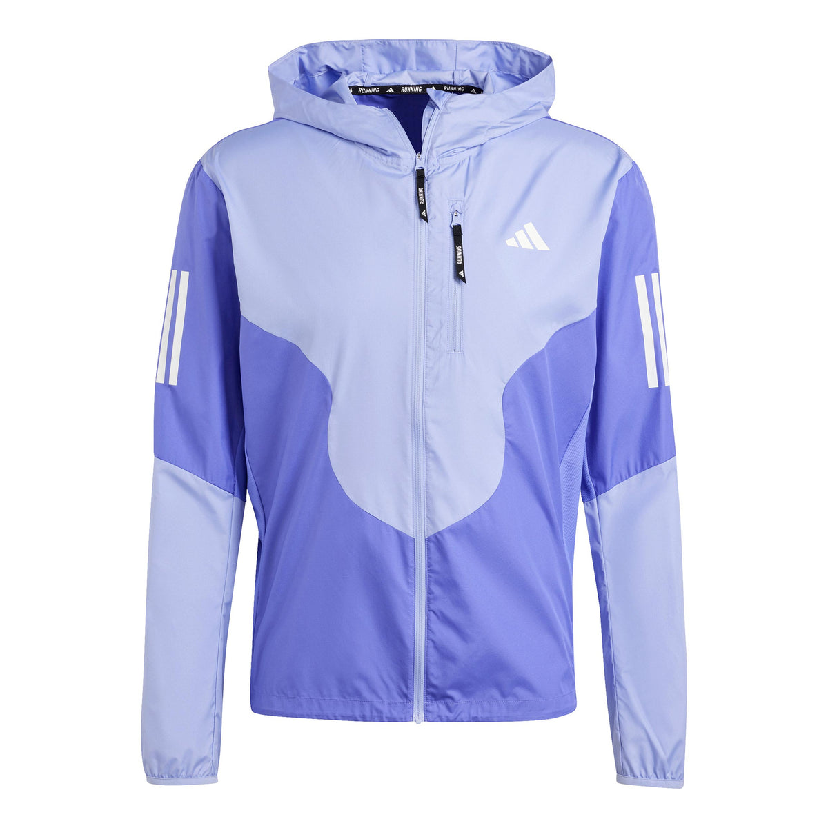 adidas Own the Run Běžecká bunda Muži - modrá,
