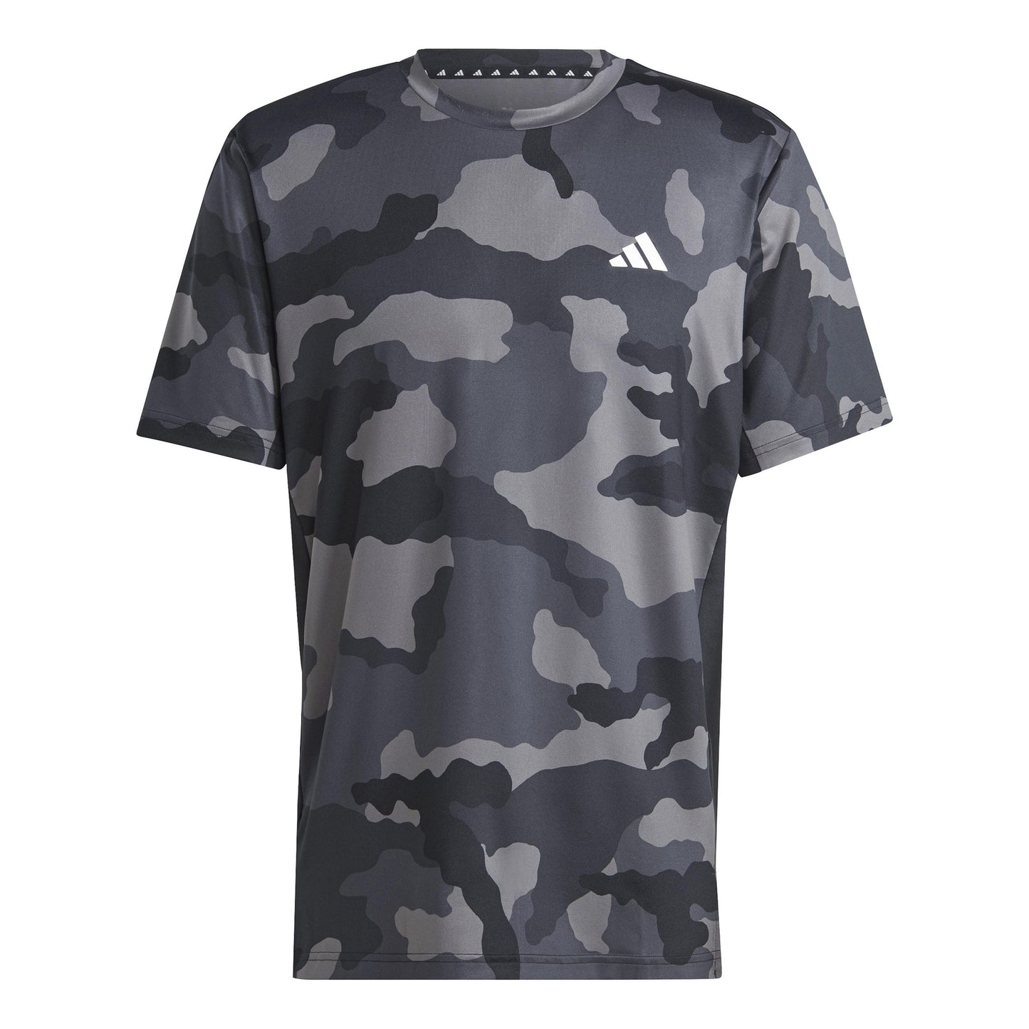 adidas Camo AOP Tričko Muži - černá, šedá