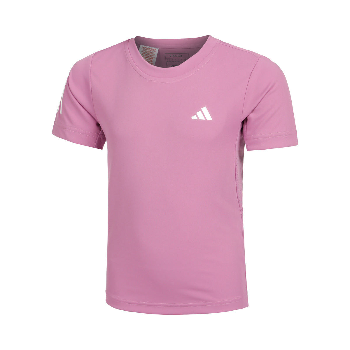 adidas Club 3 Stripes Tričko Chlapci - berry,