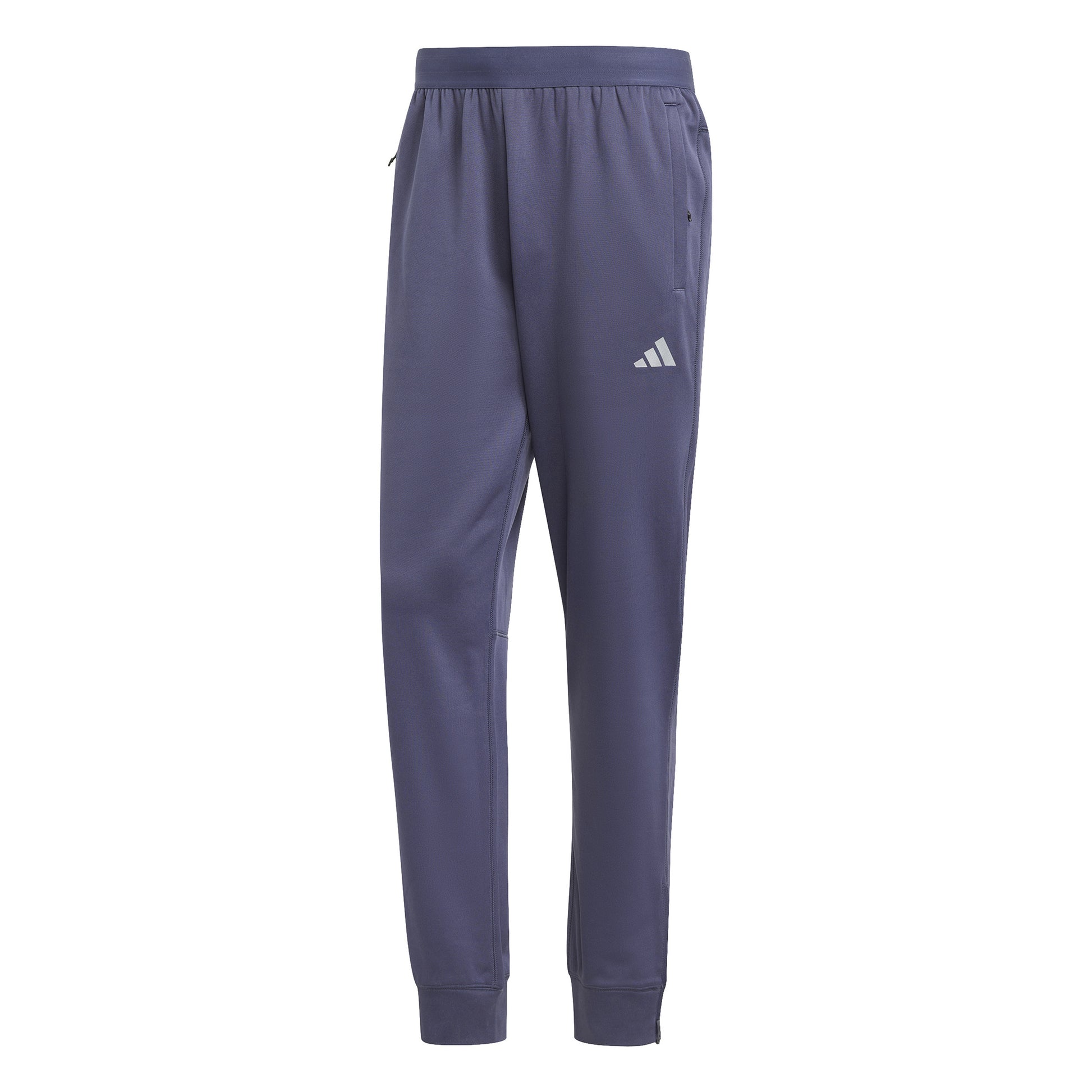 adidas 3 Bar Tréninkové kalhoty Muži - modro-šedá,