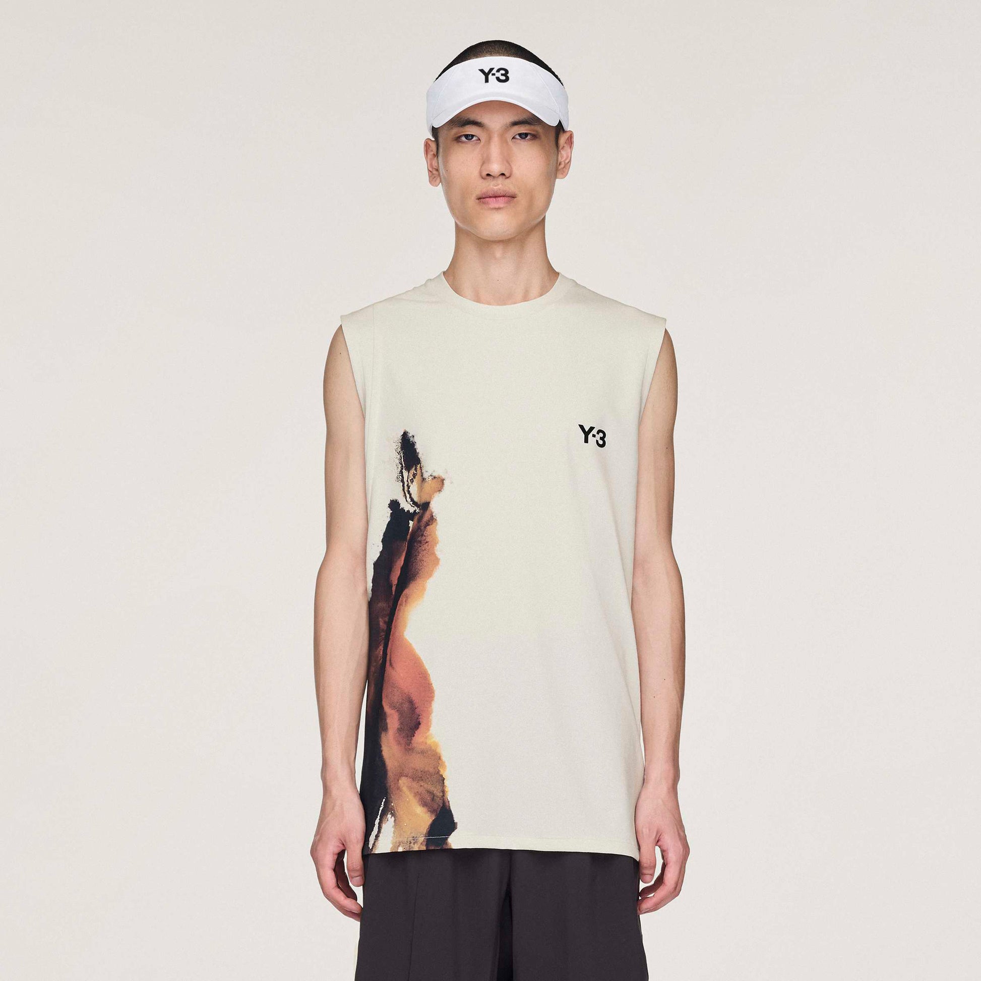 adidas Y-3 Sportovní Tílko Muži - Krémová,Vícebarevné