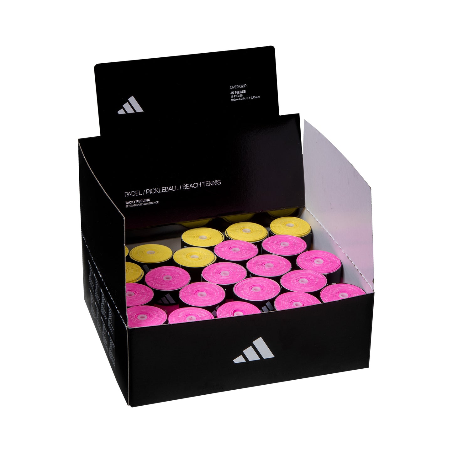 adidas Box of overgrip  45 box - vícebarevné