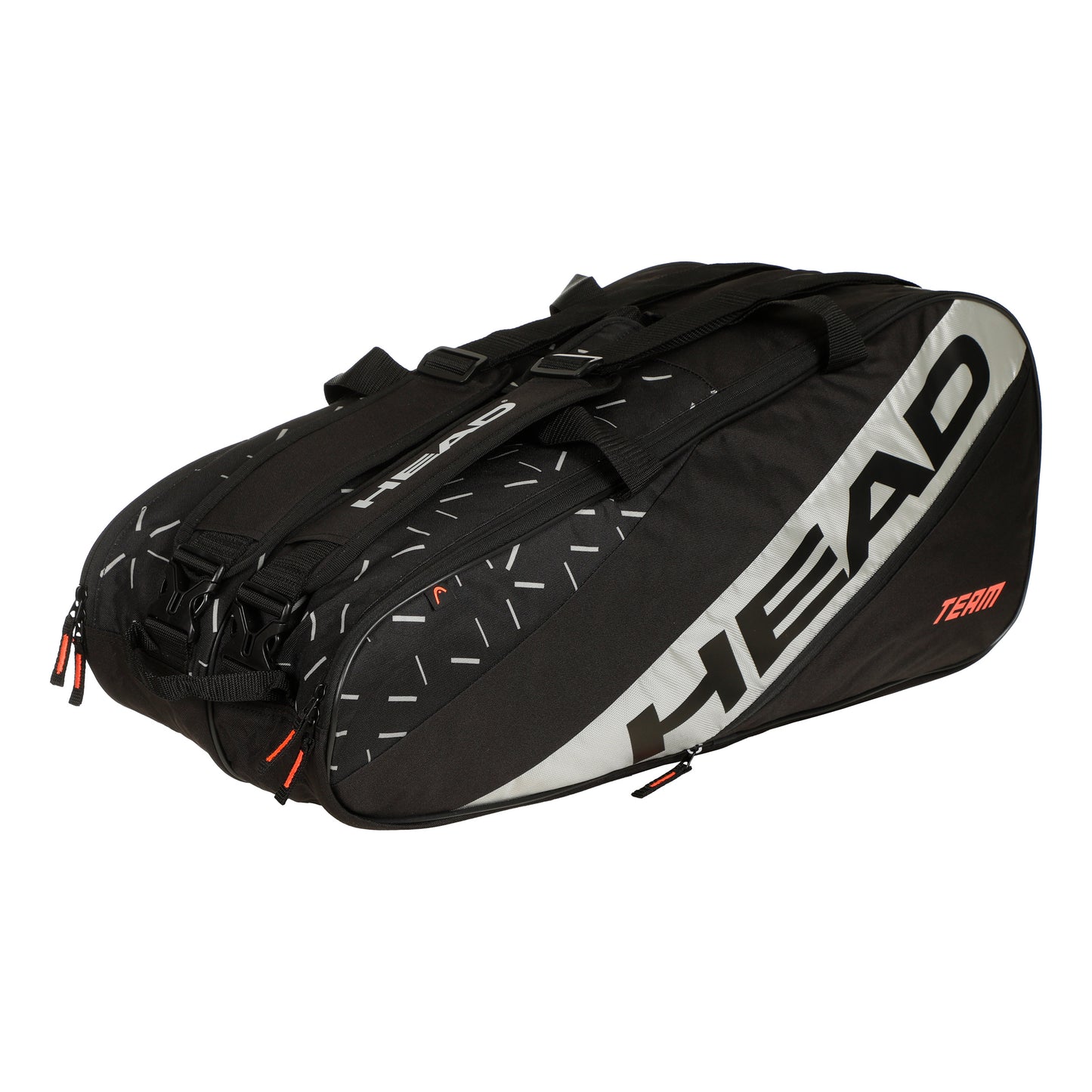 HEAD Team Racquet Bag L Taška Na Raketu - Černá,Šedá