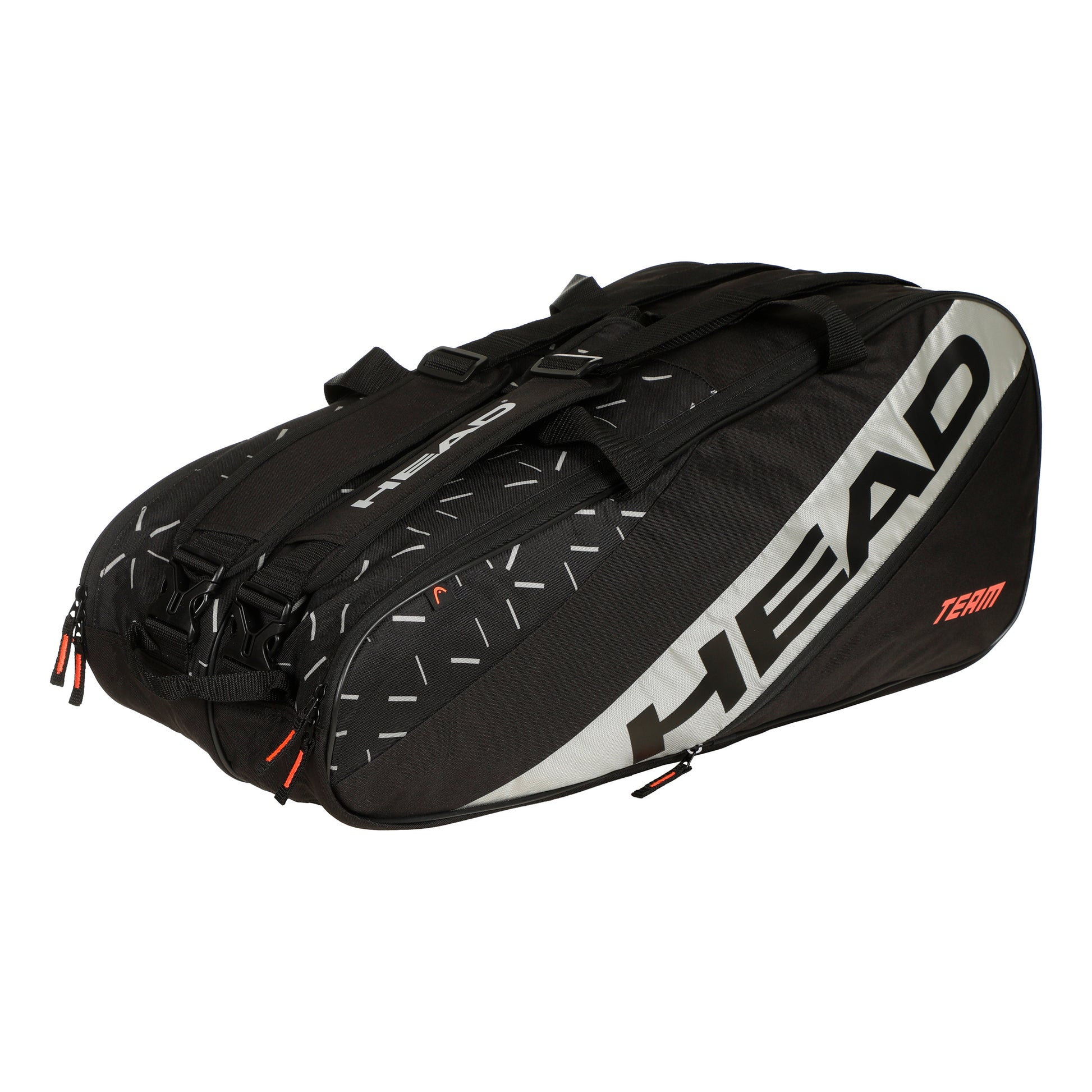 HEAD Team Racquet Bag L Taška Na Raketu - Černá,Šedá