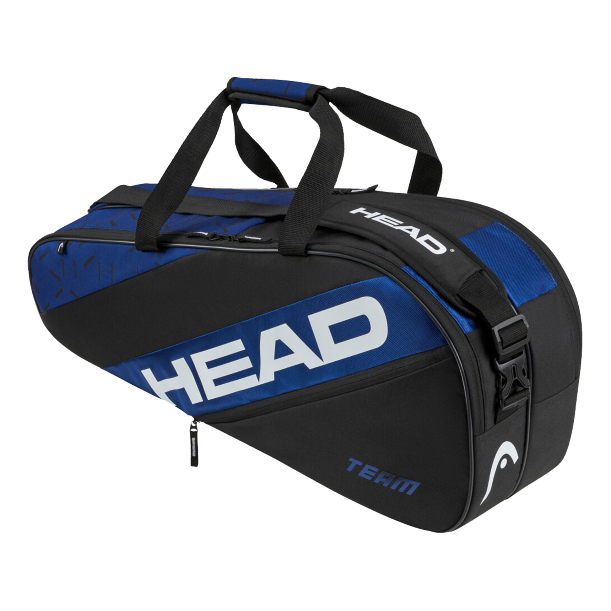 HEAD Team Racquet Bag M Taška Na Raketu 6ks-Černá,Modrá
