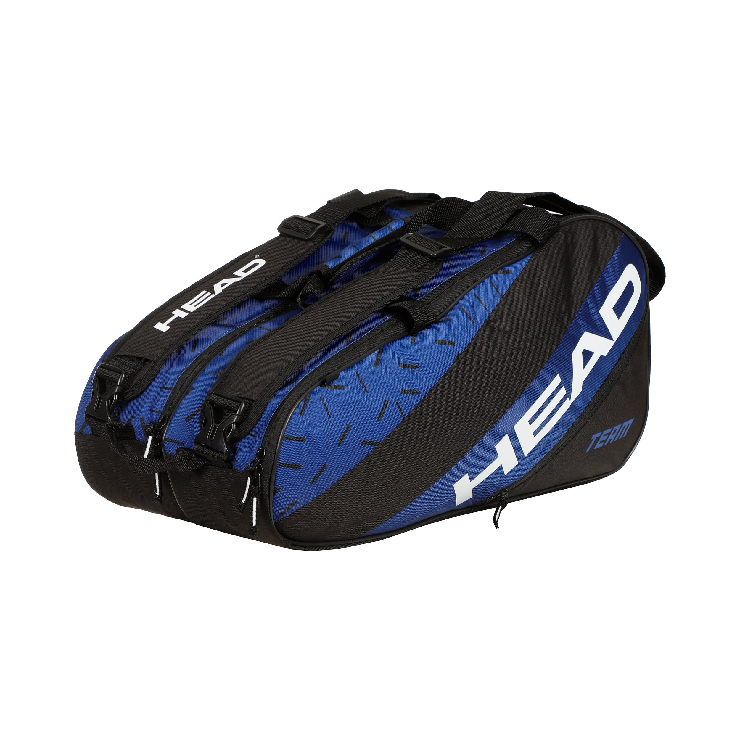 HEAD Team Padel Bag L Taška Na Padelovou Raketu-Černá,Stříbrná