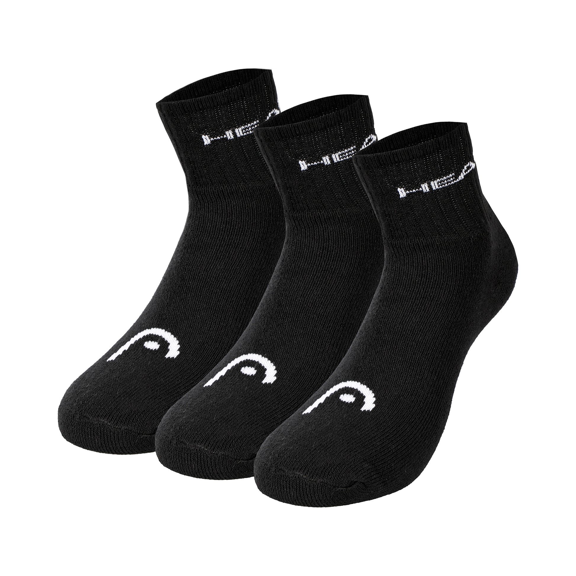 HEAD Short Crew Tenisové ponožky Unisex - černá,