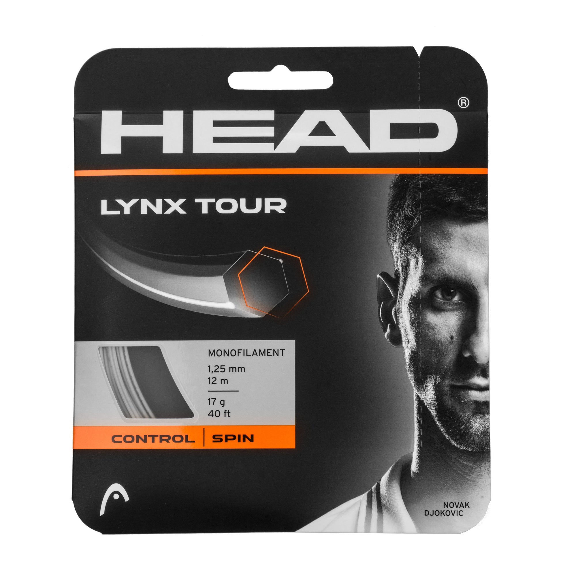 HEAD Lynx Tour Výpletová Sada 12m-Šedá