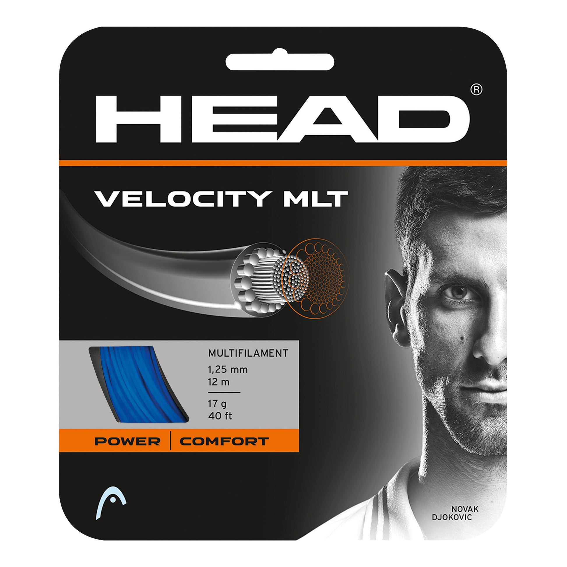 HEAD Velocity MLT Výpletová sada 12m - modrá