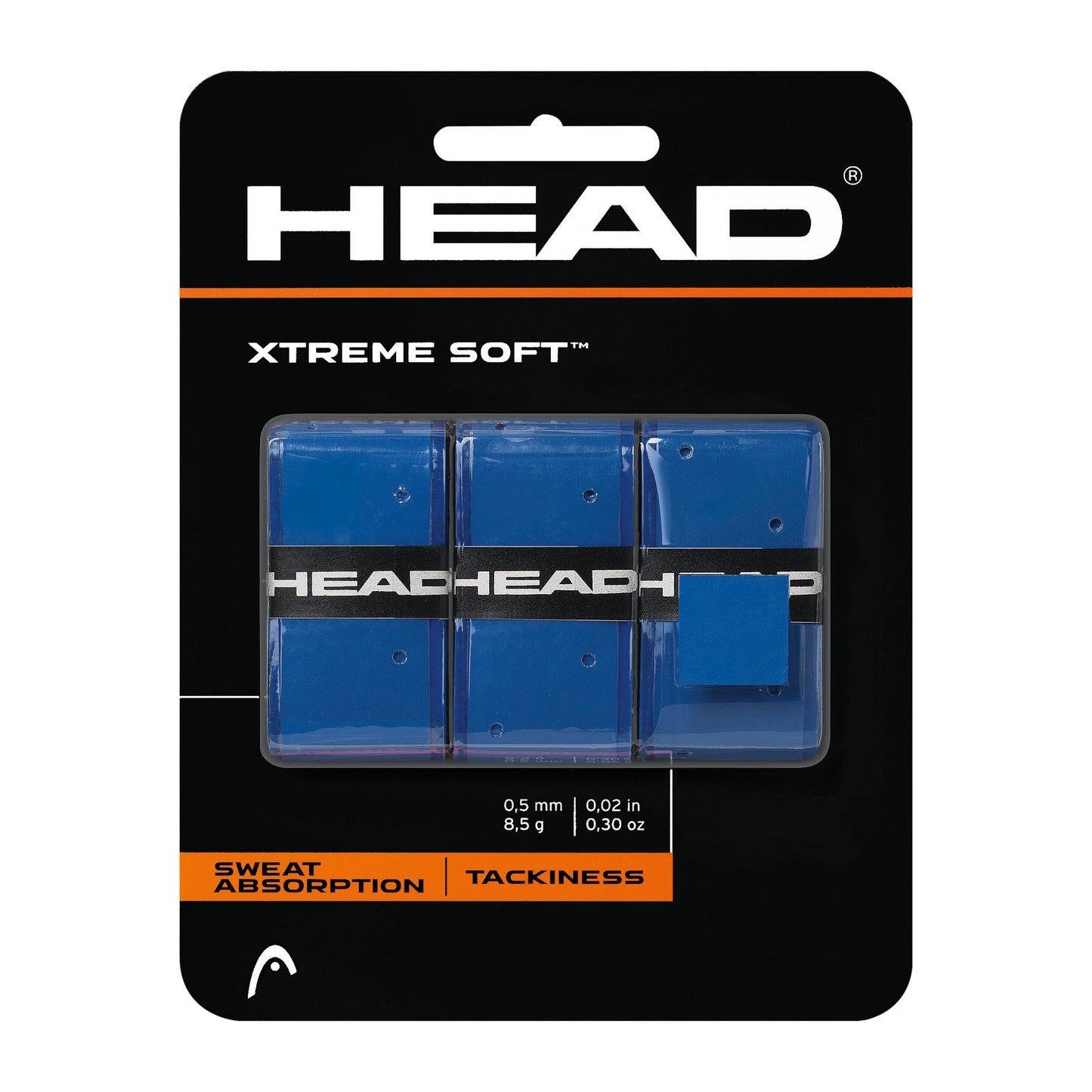 HEAD Xtreme Soft 3ks V Baleni-Modrá