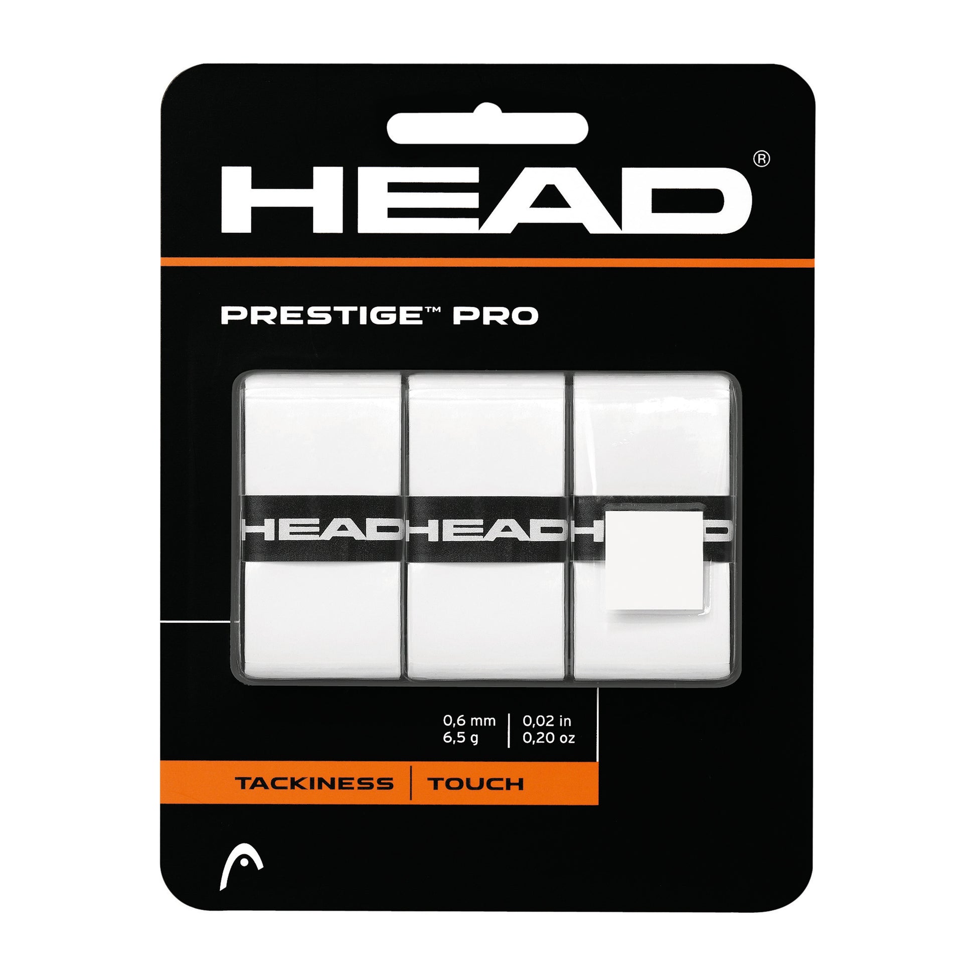 HEAD Prestige Pro 3ks V Baleni-Bílá