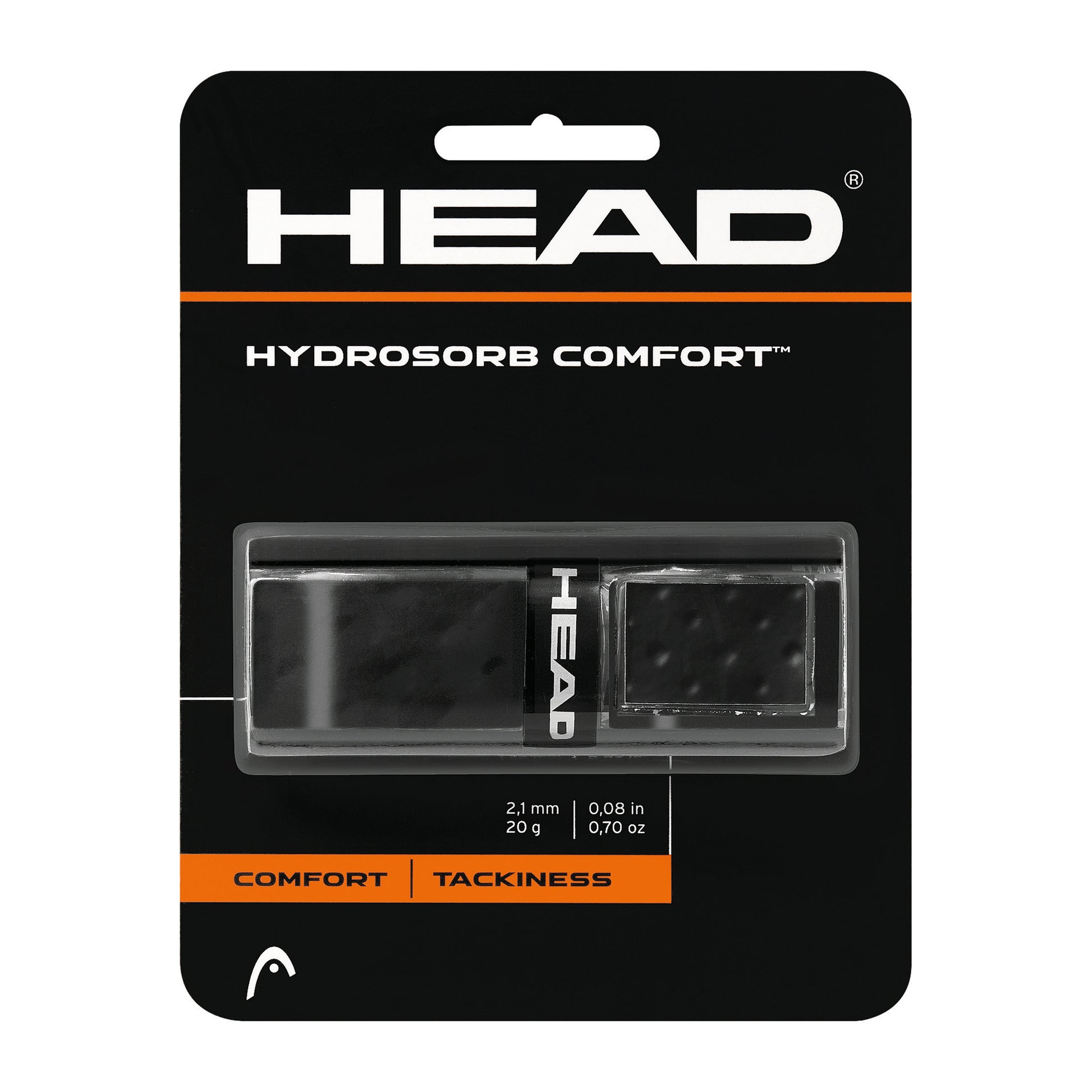 HEAD HydroSorb Comfort 1ks V Balení-Černá