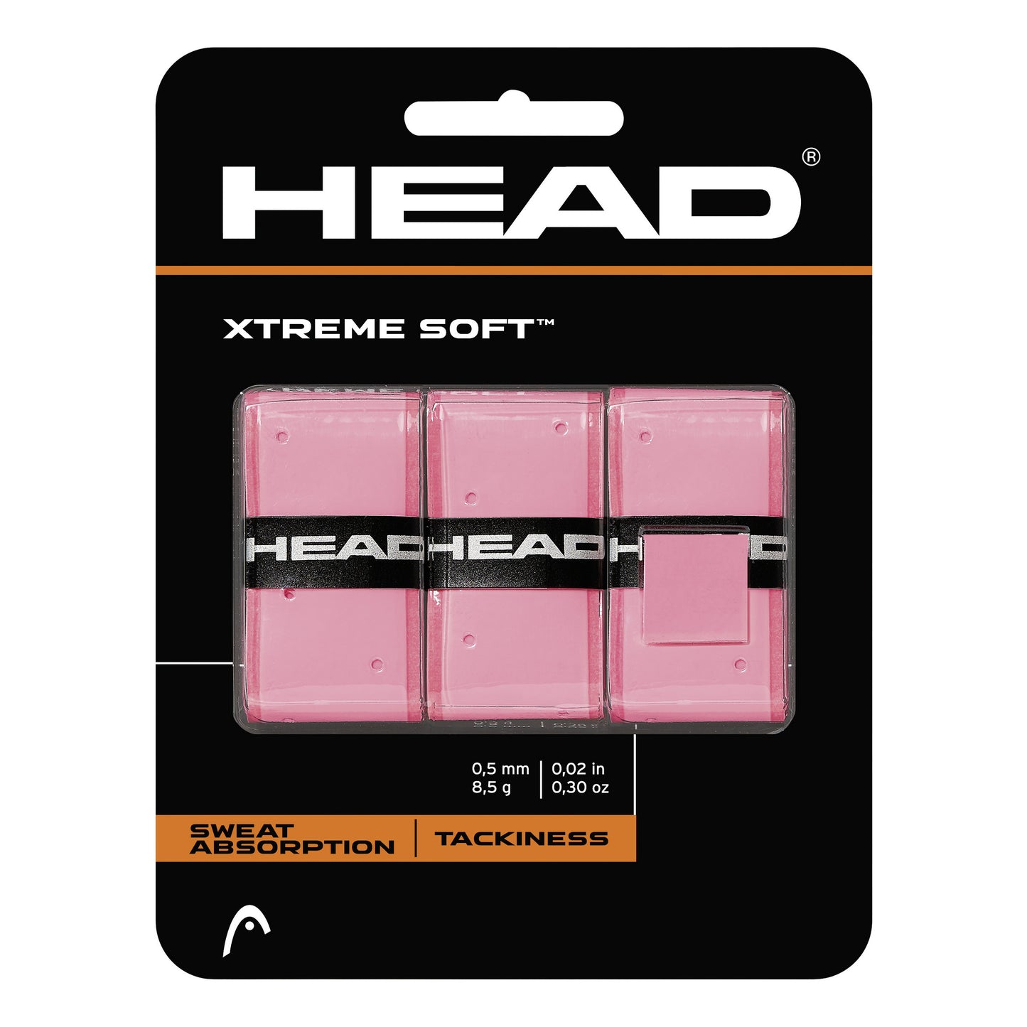 HEAD Xtreme Soft 3ks V Baleni-Růžová