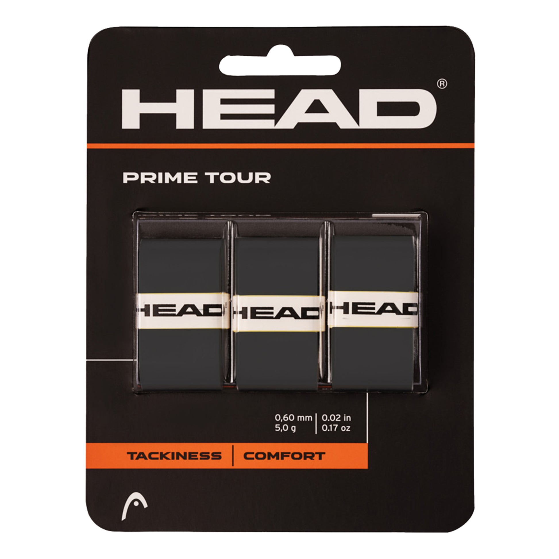 HEAD Prime Tour 3ks v baleni - černá