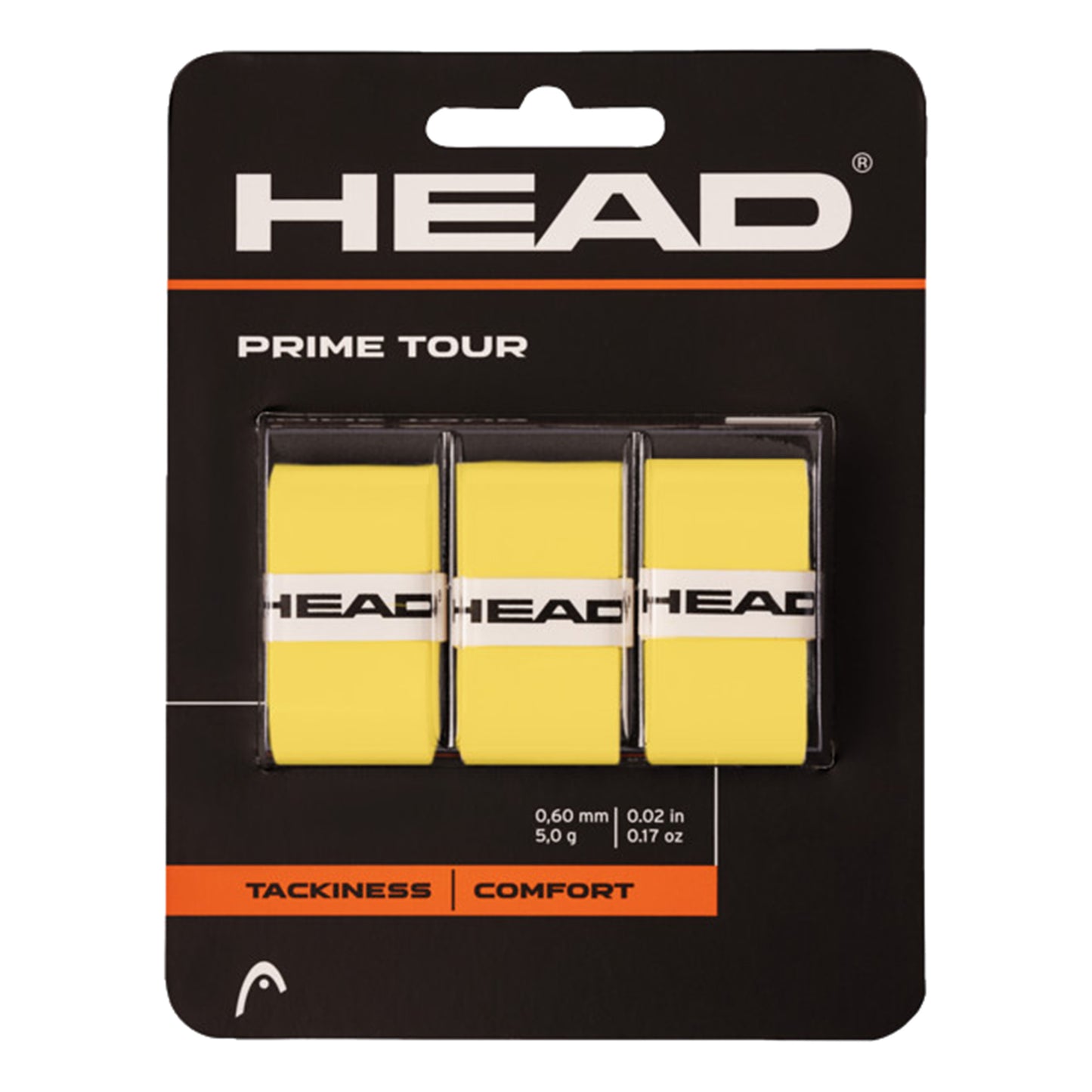 HEAD Prime Tour 3ks v baleni - žlutá
