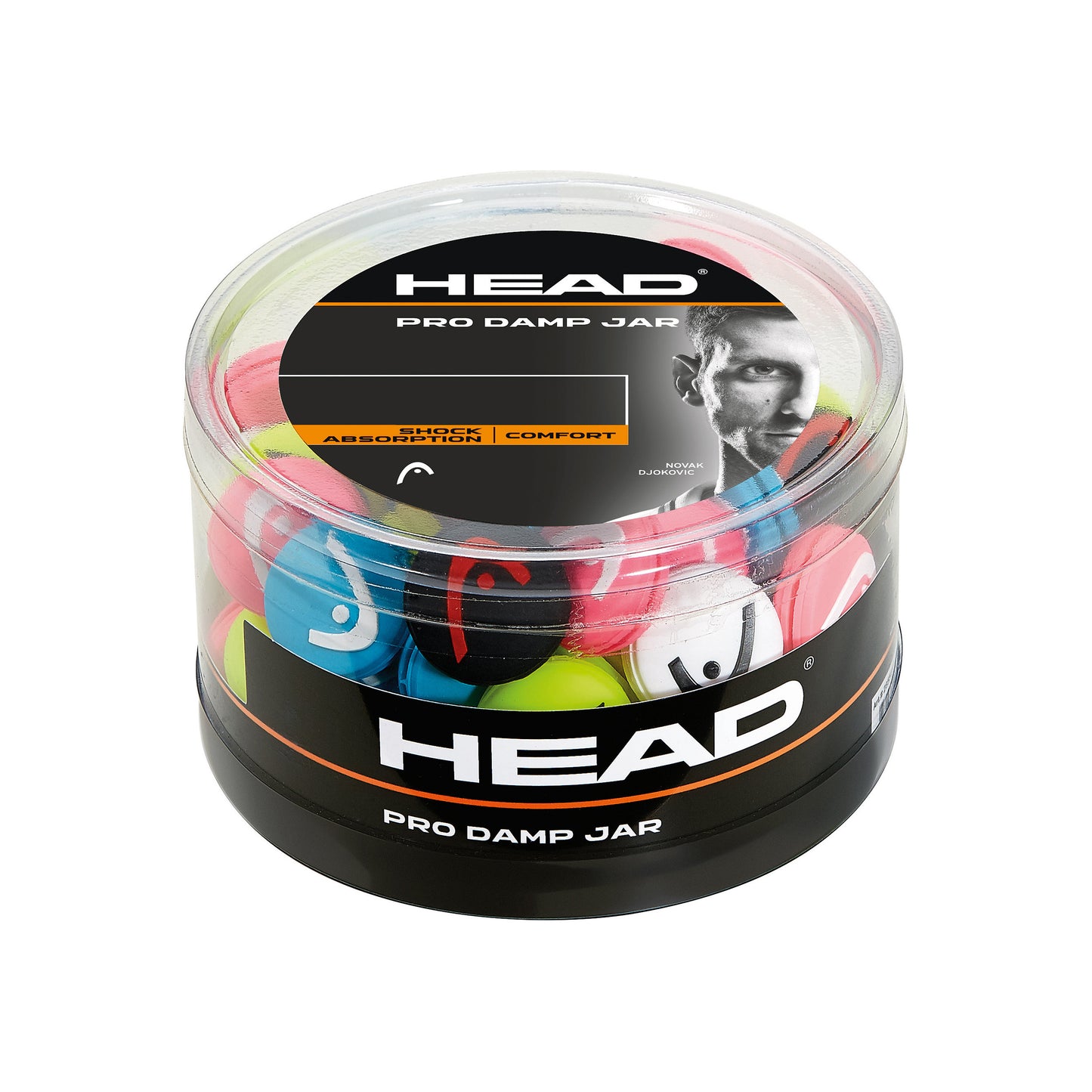HEAD Pro Damp Mixed Tlumítko Vibrací 70ks V Boxu - Vícebarevné
