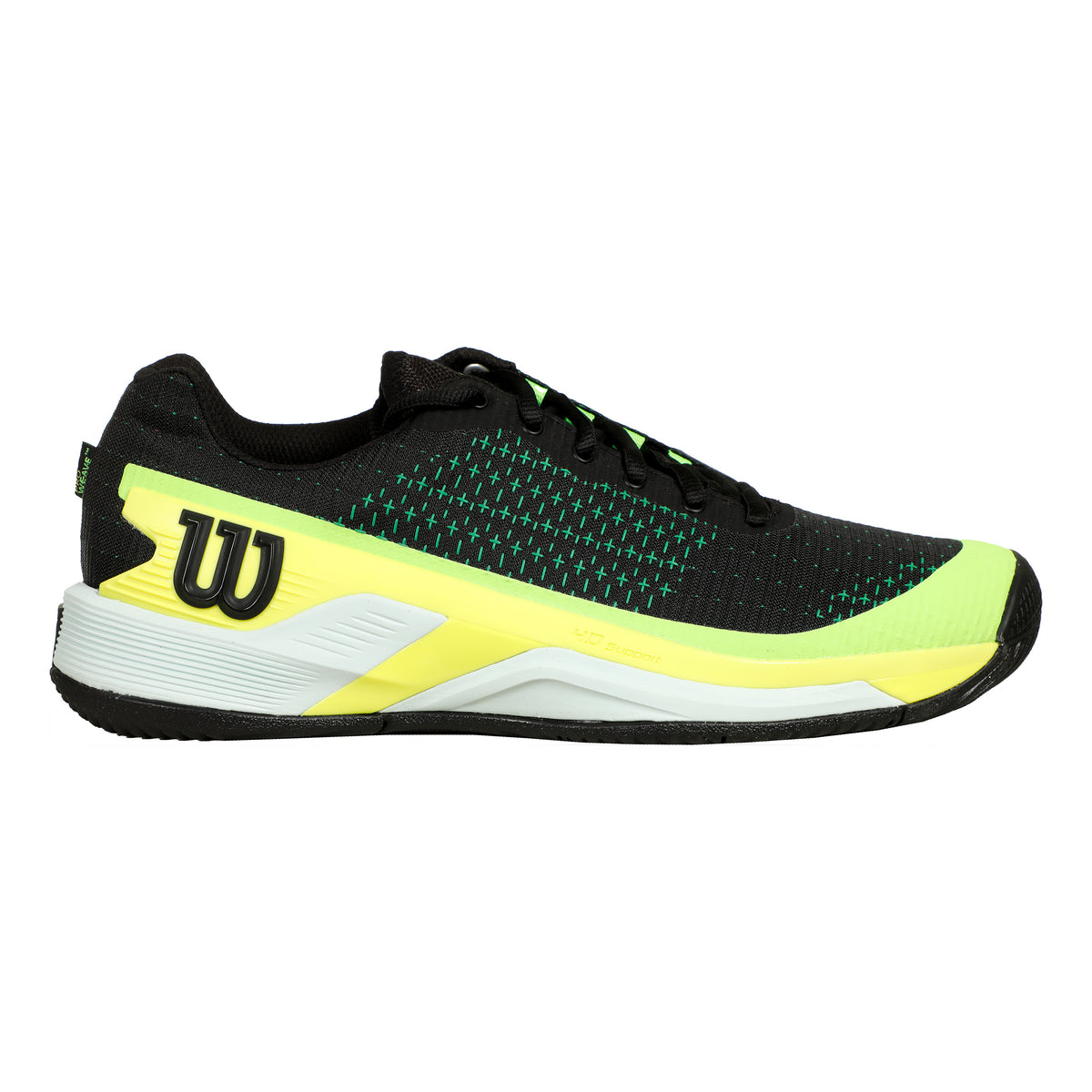 Wilson Rush Pro Extra Duty Obuv na všechny povrchy Muži - černá, neonově žlutá
