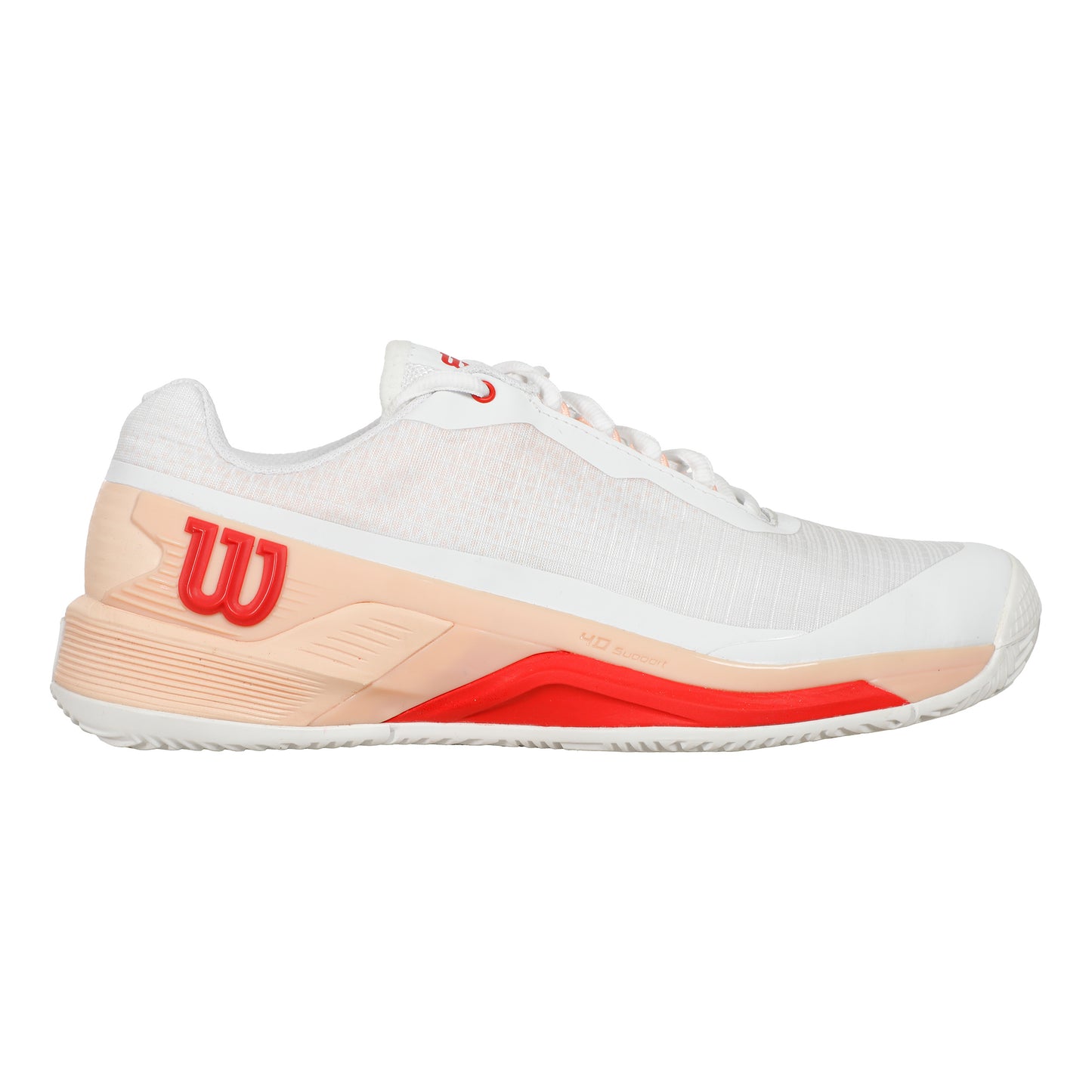 Wilson Rush Pro 4.0 Obuv na antuku Dámy - bílá, apricot
