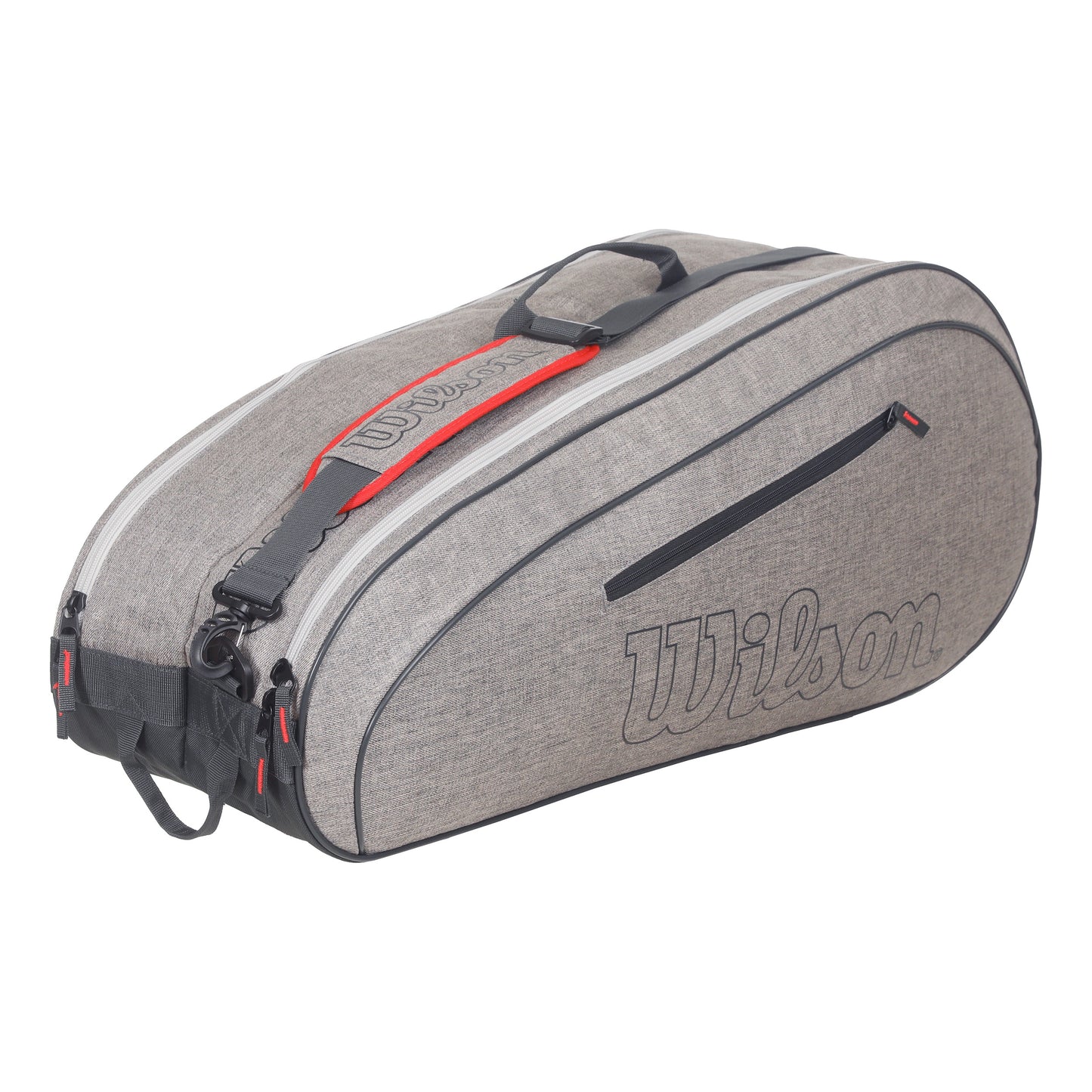 Wilson Team Team  Taška na raketu 6ks - šedá