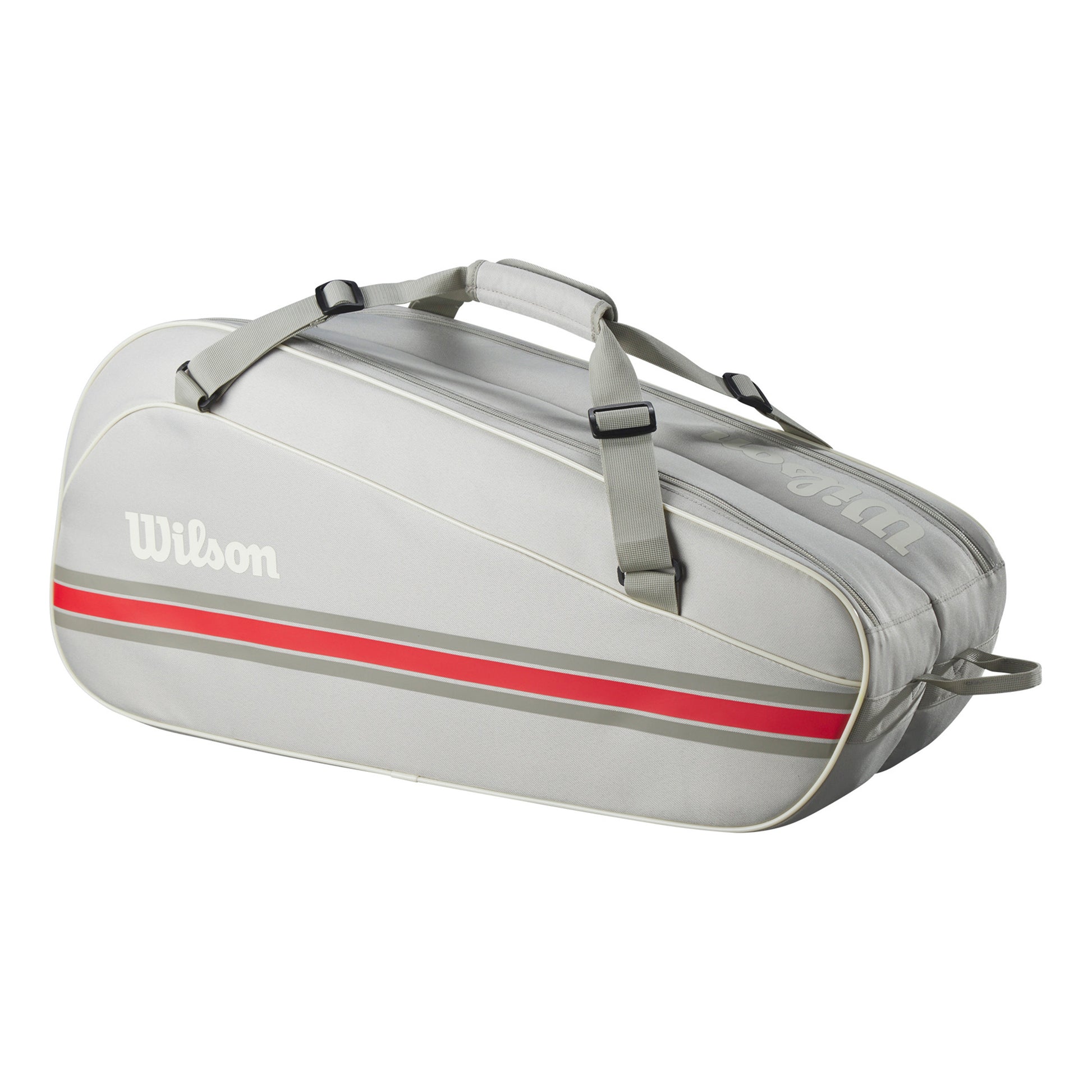 Wilson Tour Team Taška Na Raketu 6ks - Světle Šedá
