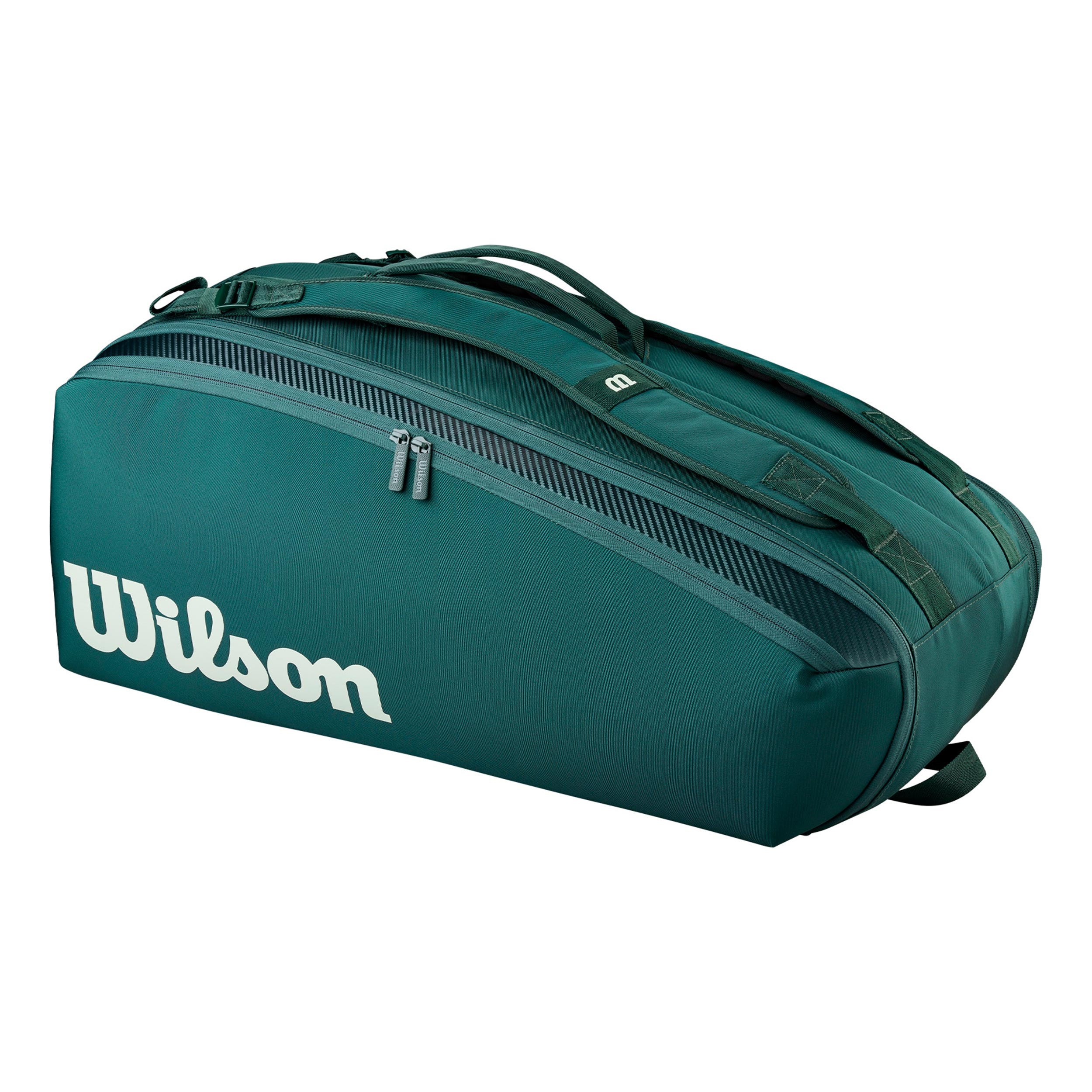 Wilson Blade V10 Taška na raketu 9ks - petrolejová