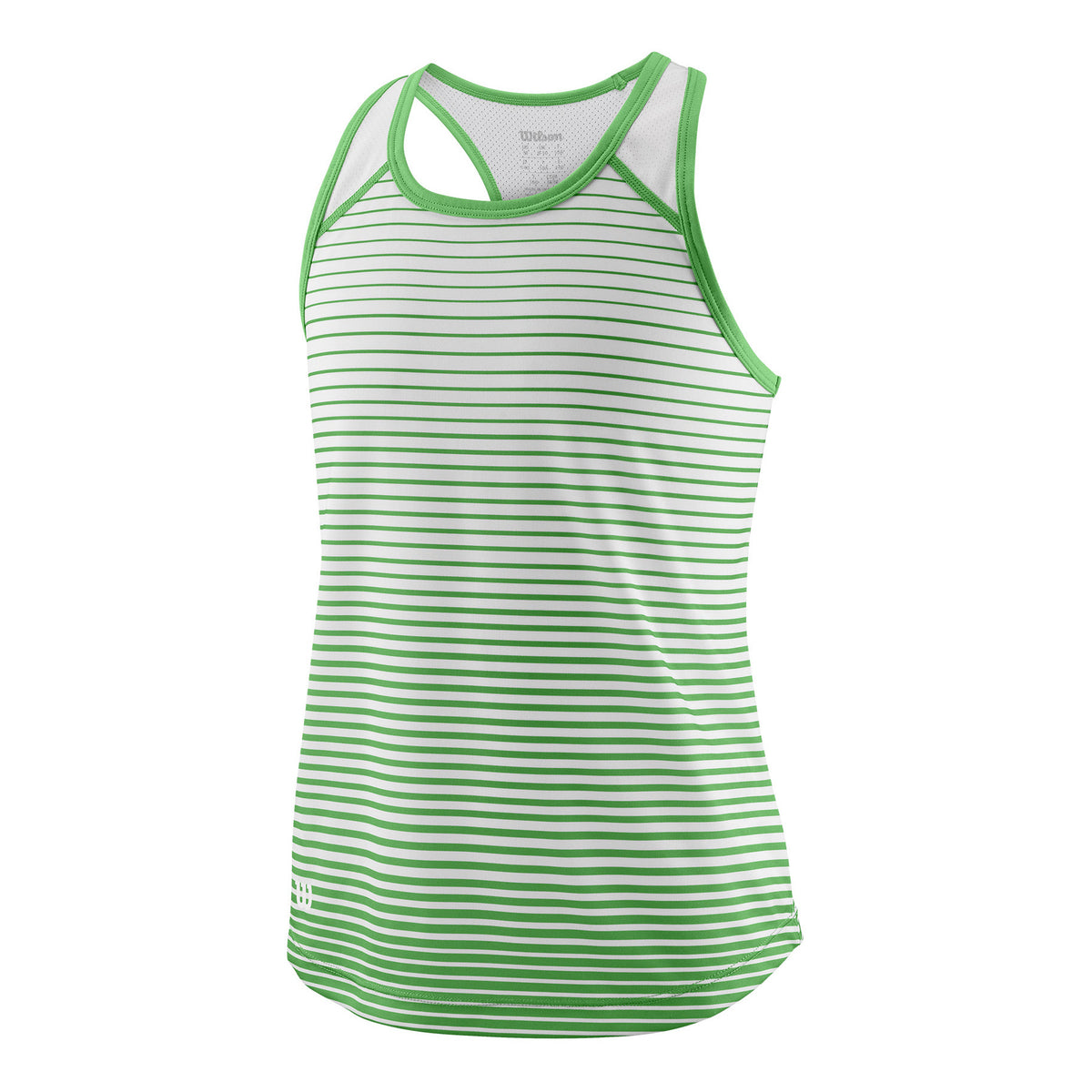 Wilson Striped Sportovní tílko Dívky - zelená, bílá