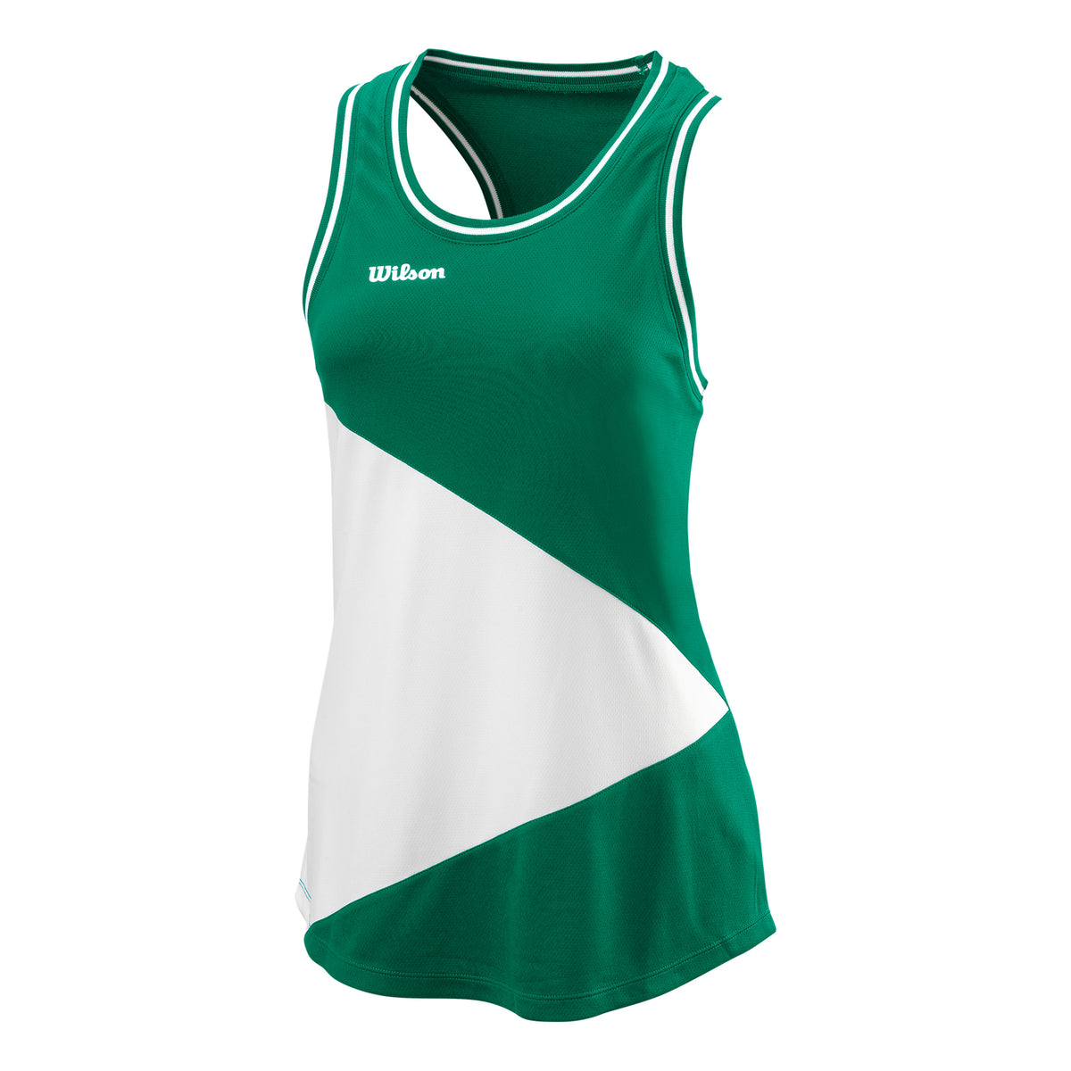Wilson Team II Sportovní Tílko Dámy-Zelená,Bílá
