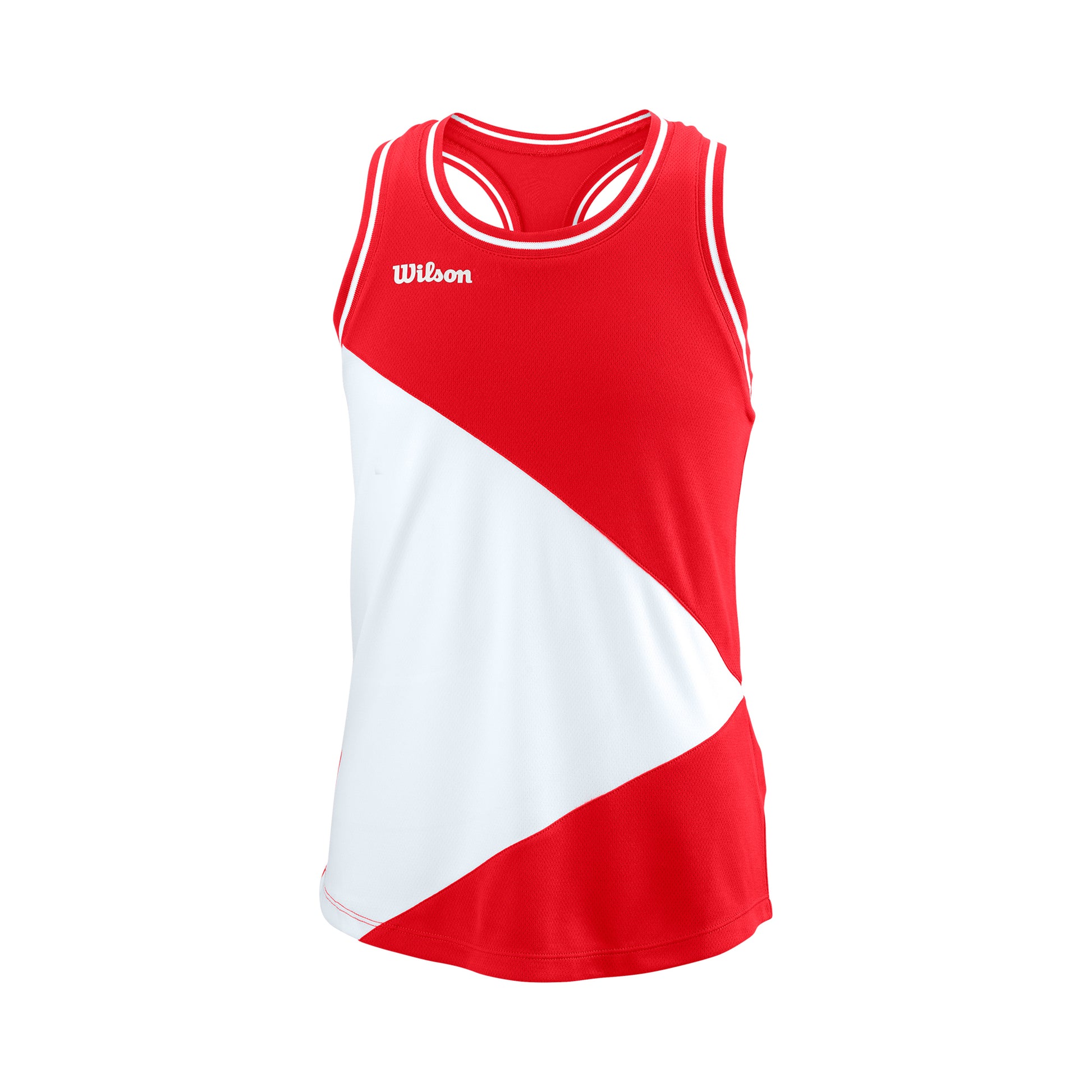 Wilson Team II Sportovní tílko Dívky - červená, bílá