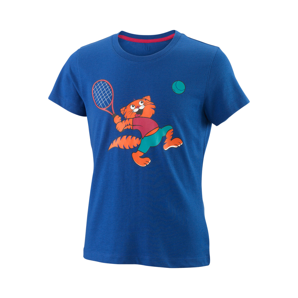 Wilson Tabby Tech Tričko Dívky-Modrá