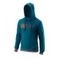 Bela Slimfit Hoody Muži - modrá, oranžová