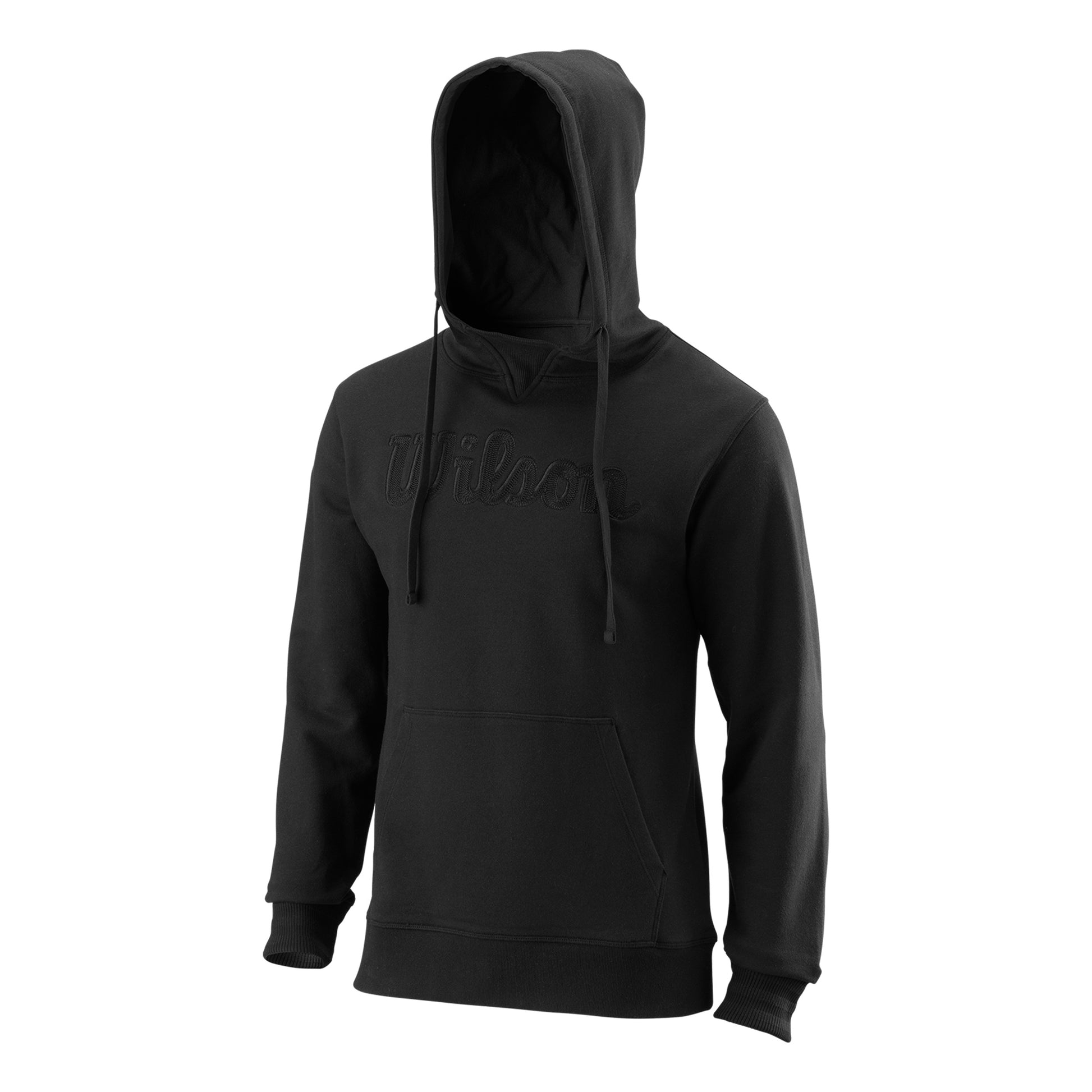 Wilson Script Eco CTN Hoody Muži - černá,