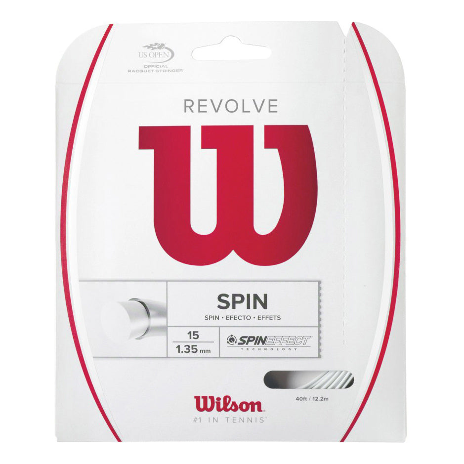 Wilson Revolve Výpletová Sada 12,2m-Bílá