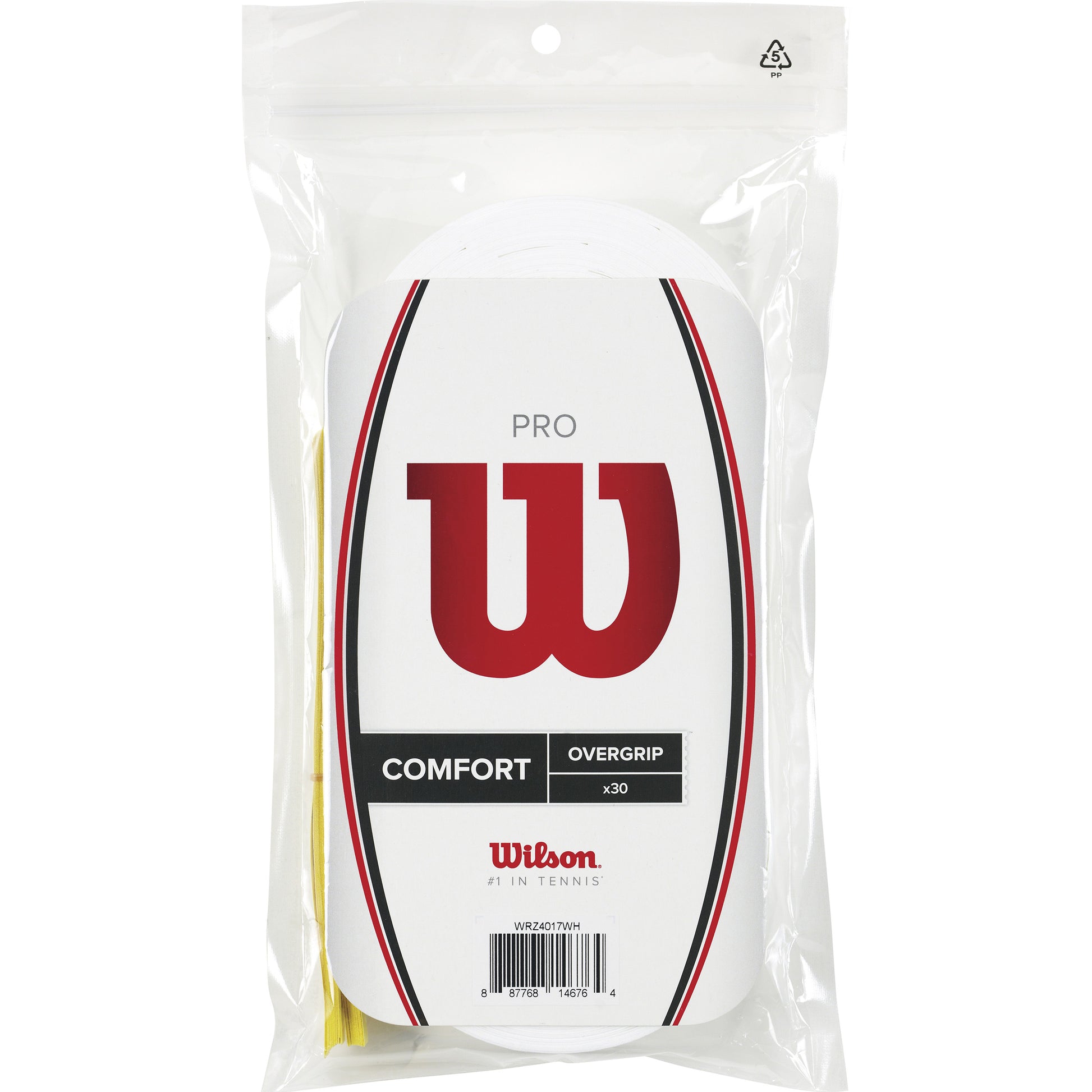 Wilson Pro Overgrip 30ks Baleni-Bílá