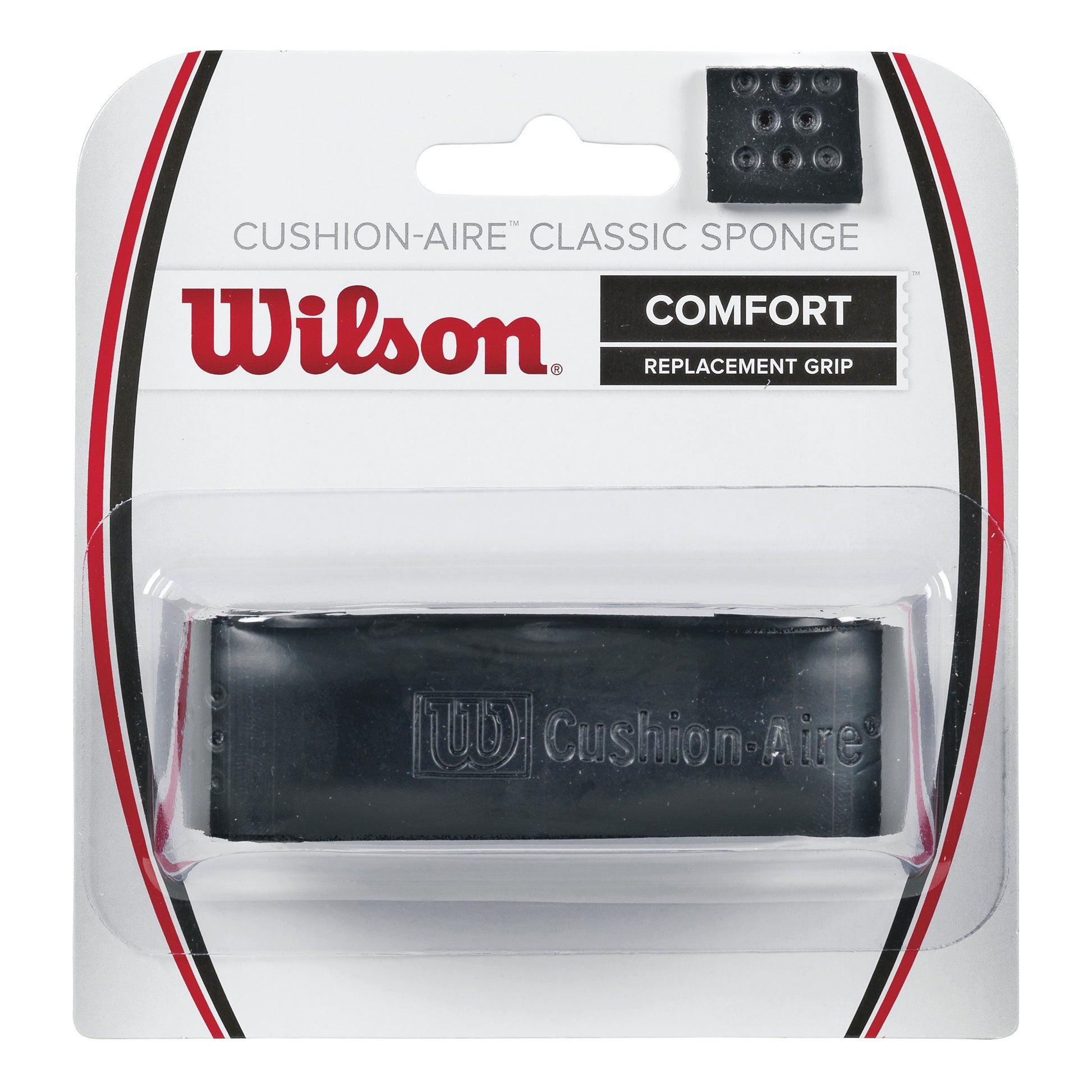 Wilson Cushion-Aire Classic Sponge 1ks V Balení-Černá
