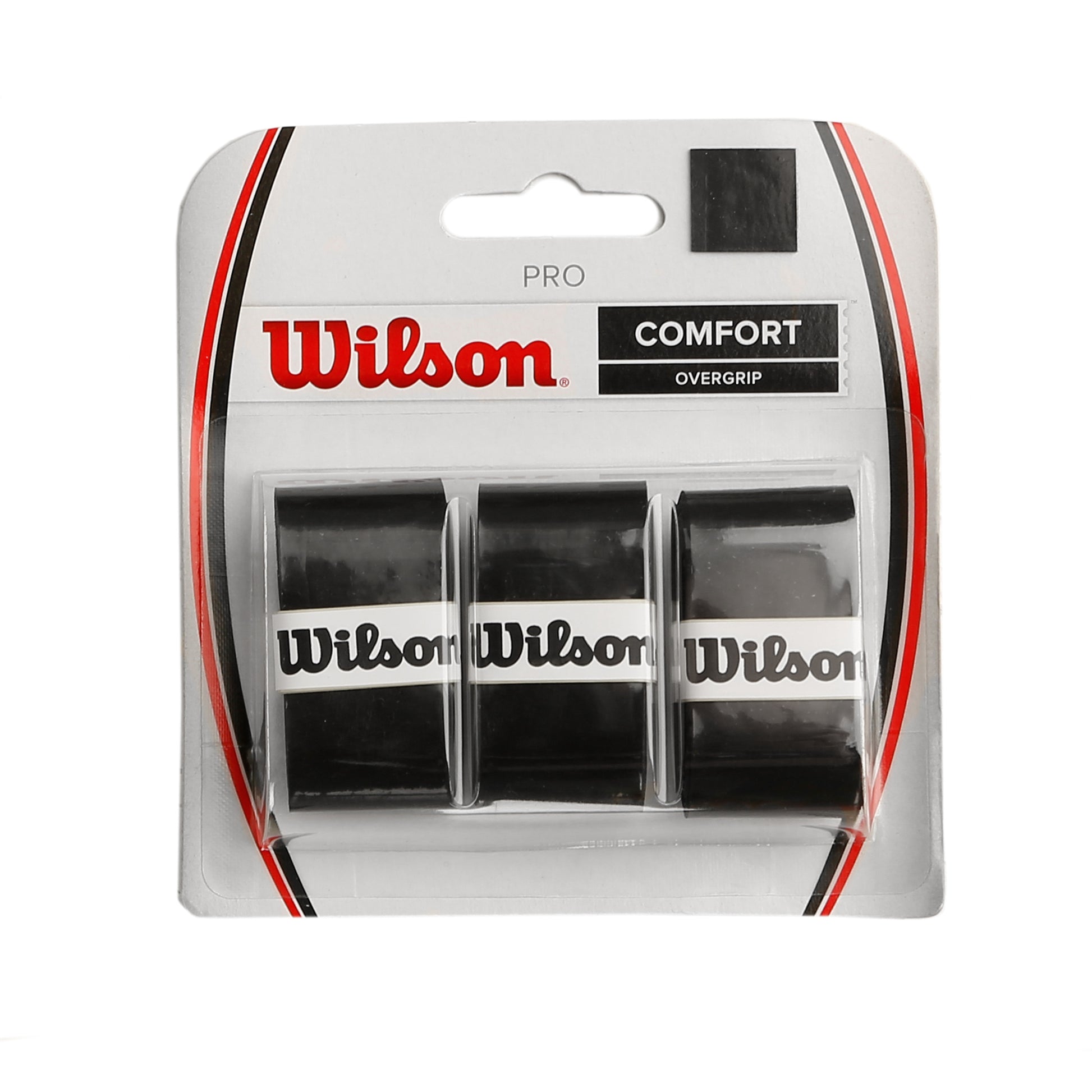 Wilson Pro Overgrip 3ks V Baleni - Černá
