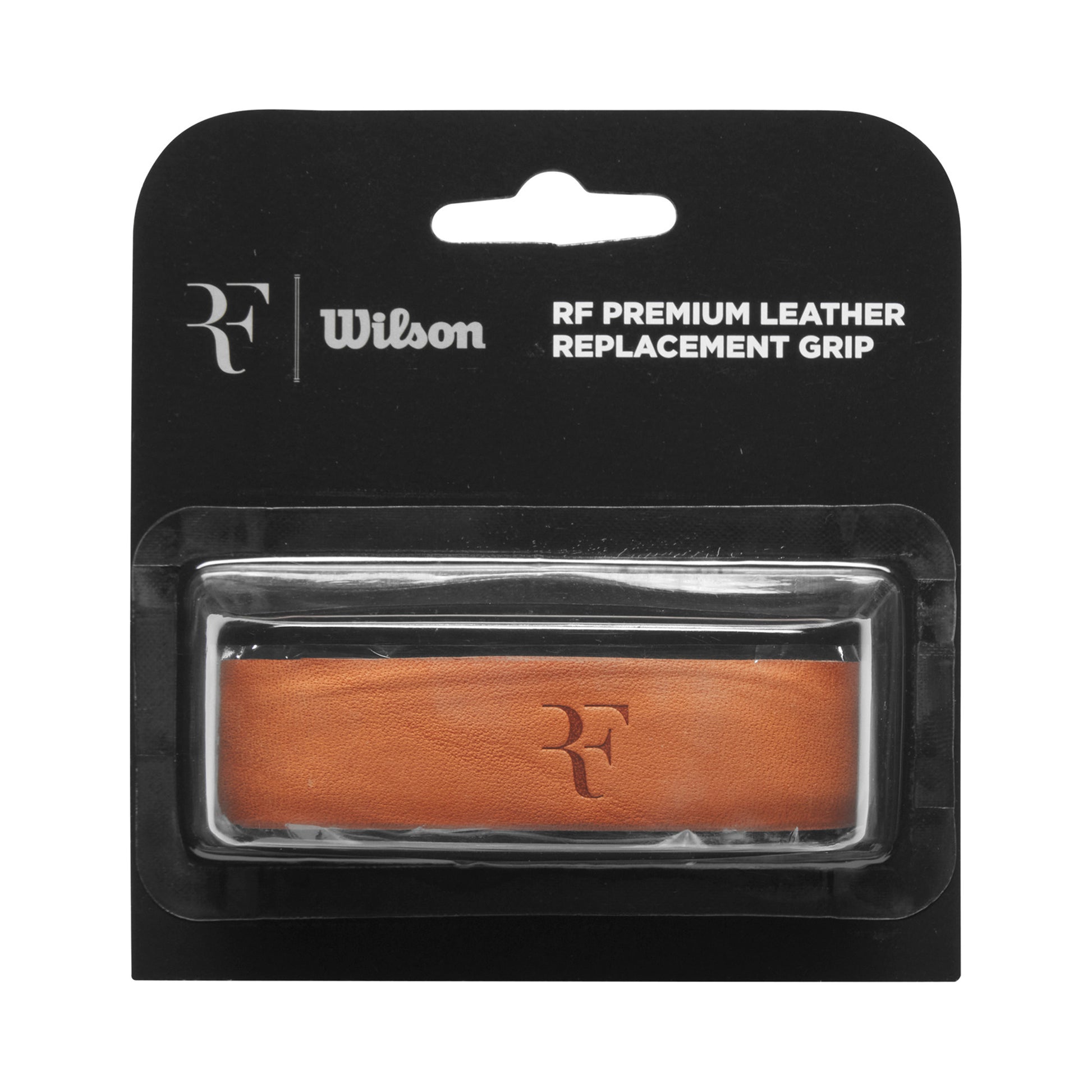 Wilson RF Leather Replacement Grip 1ks V Balení - Hnědá