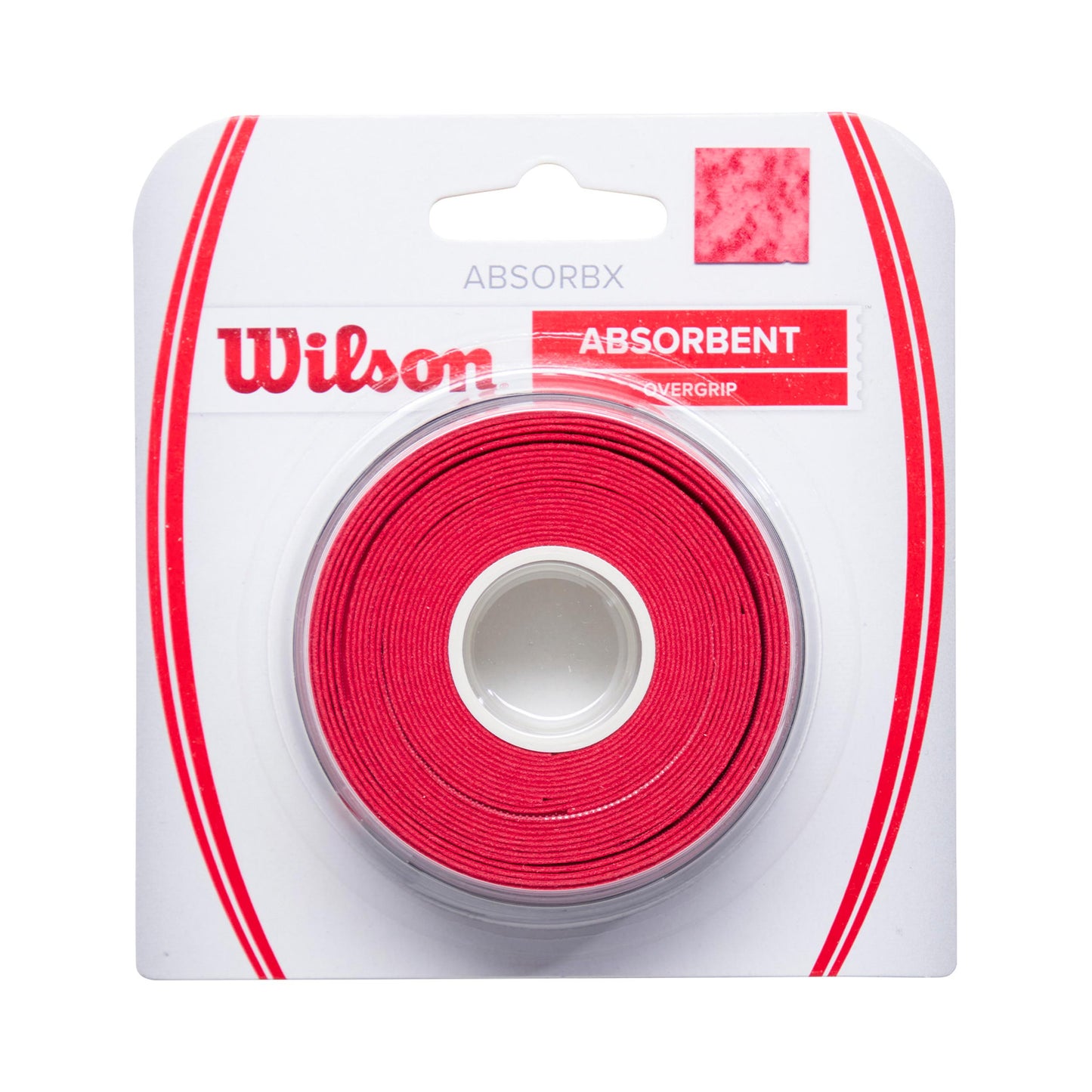 Wilson Dry 3ks V Baleni-Červená