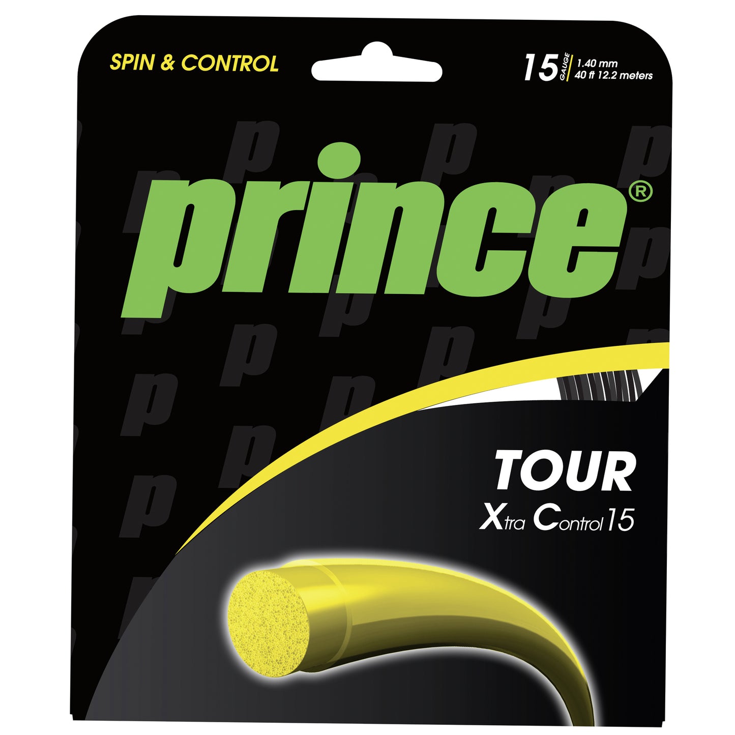 Prince Tour XC  Výpletová sada 12m - černá