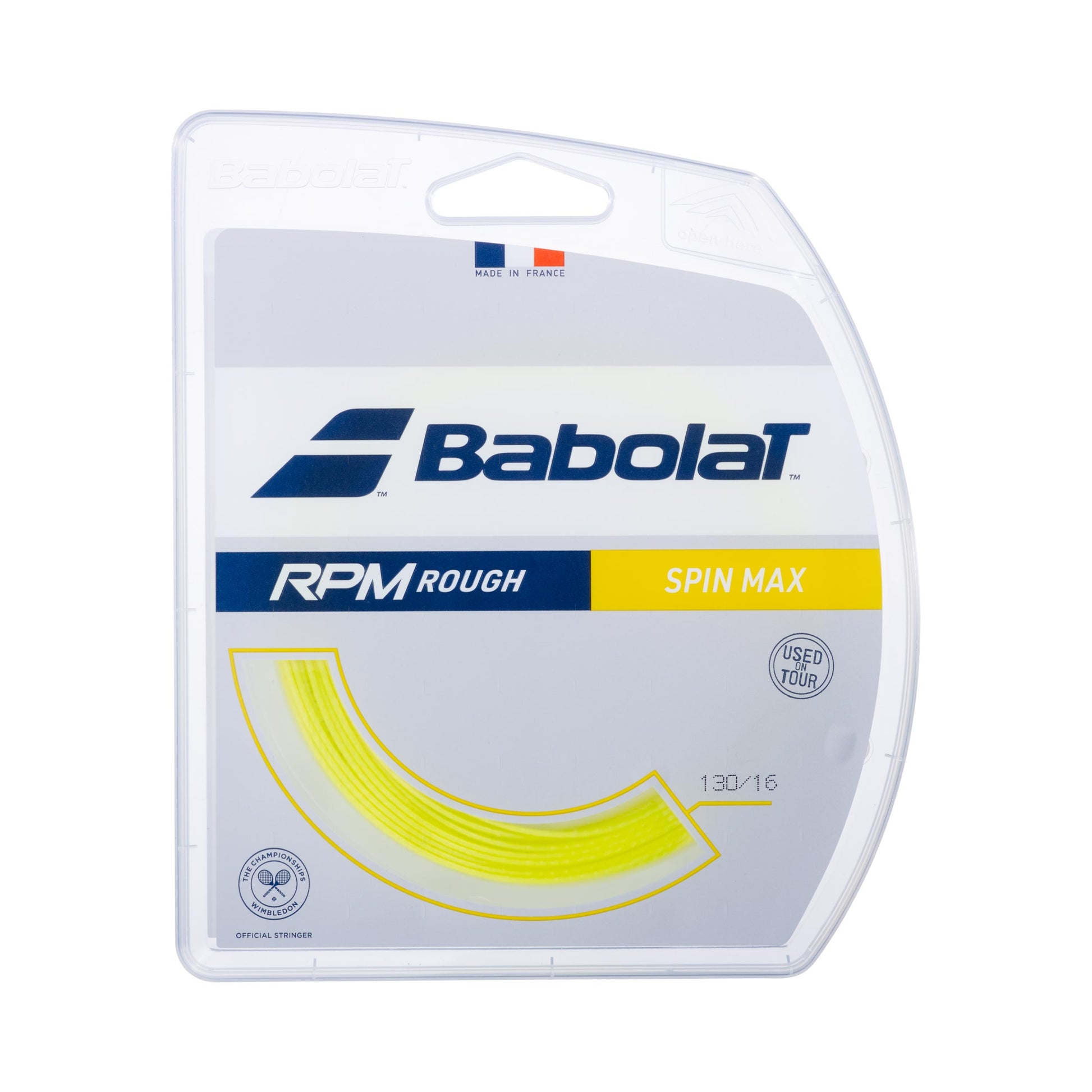 Babolat RPM Rough Výpletová Sada 12m-Žlutá