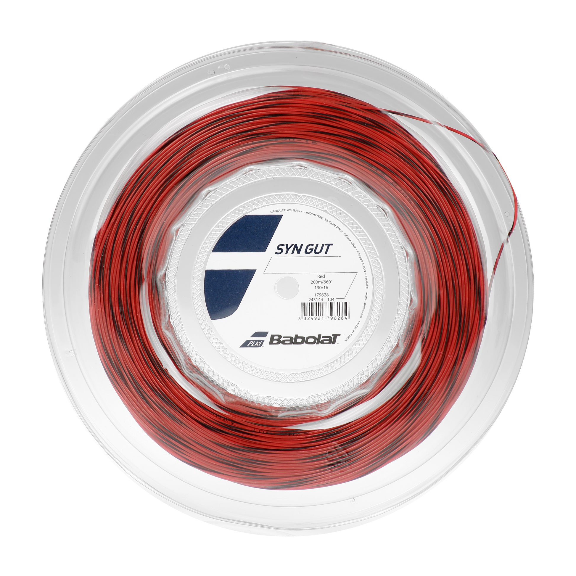 Babolat Syn Gut  Výplet - role 200m - tmavě červená