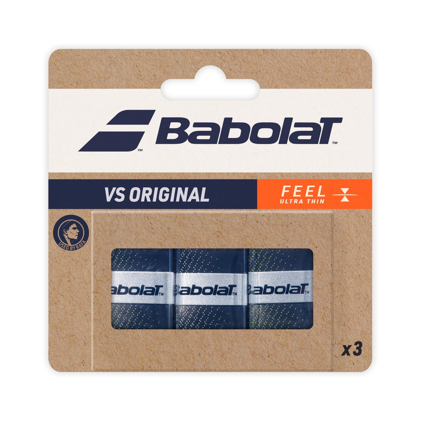 Babolat VS Grip Original 3ks V Baleni - Černá