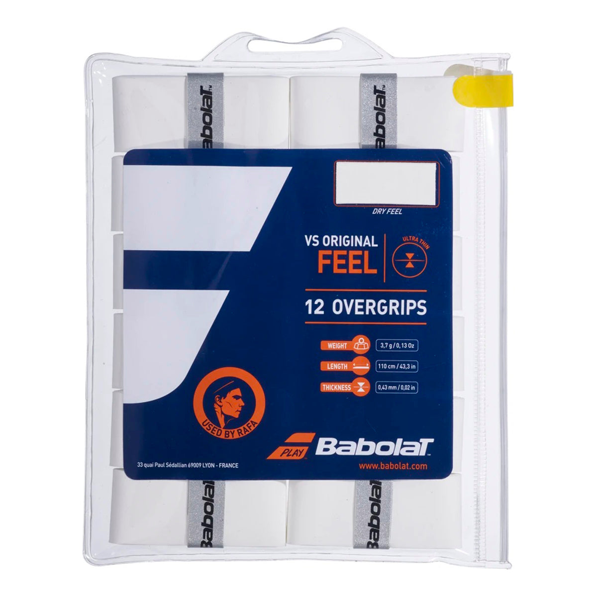 Babolat VS Grip Original 12ks baleni - bílá