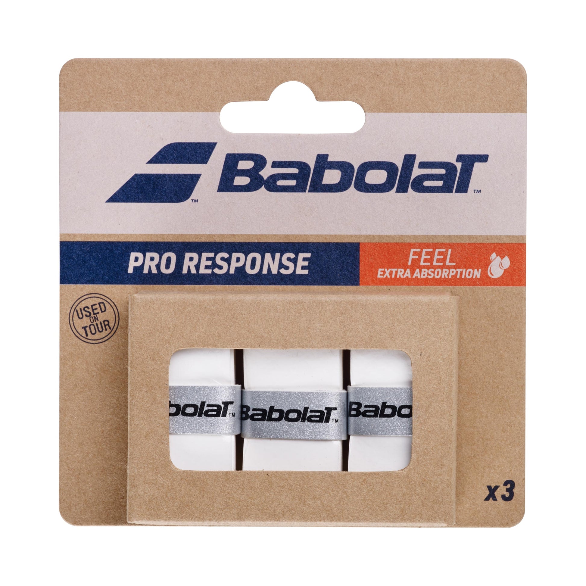 Babolat Pro Response 3ks V Baleni-Bílá