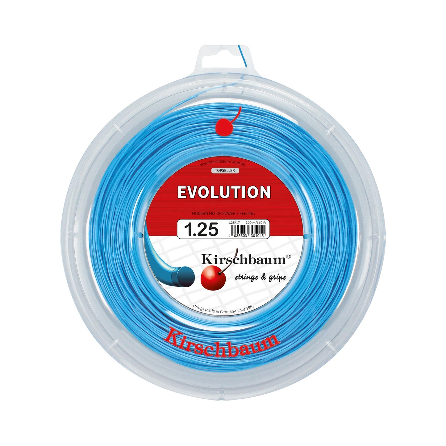 Kirschbaum Pro Line Evolution Výplet-Role 200m-Modrá