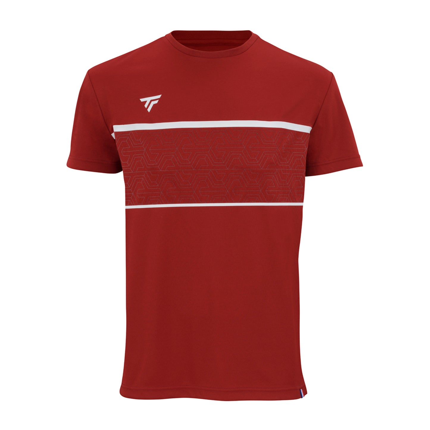 Tecnifibre Team Tech Tričko Muži - Tmavě Červená