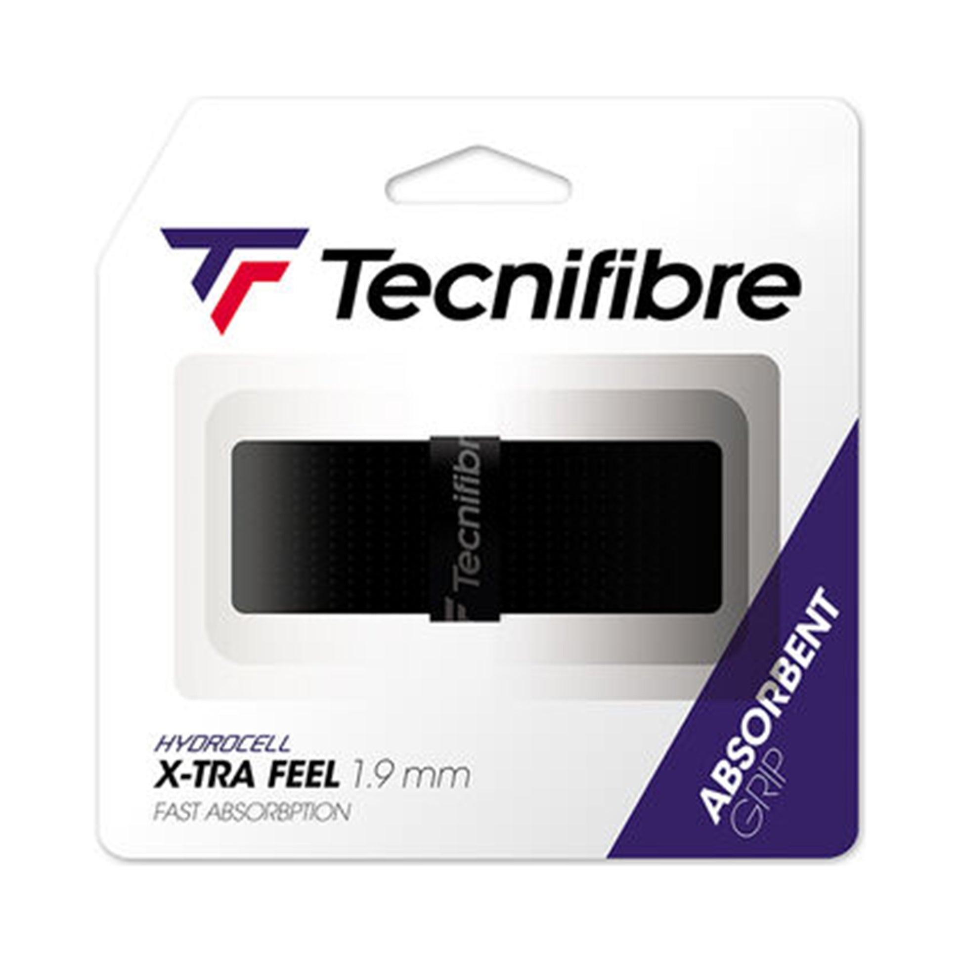 Tecnifibre X-Tra Feel 1ks V Balení-Černá