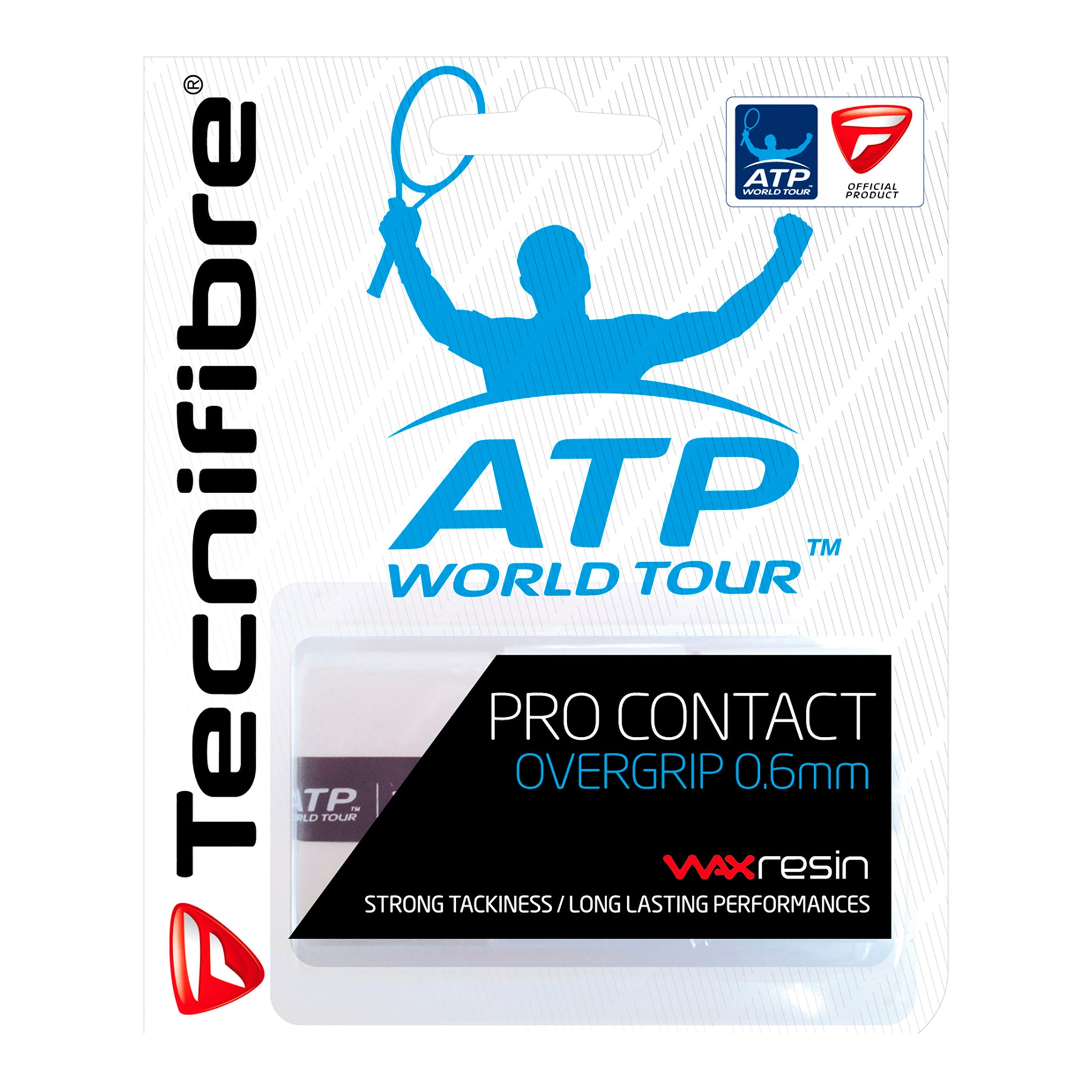 Tecnifibre Contact Pro Weiss 3ks V Baleni-Bílá