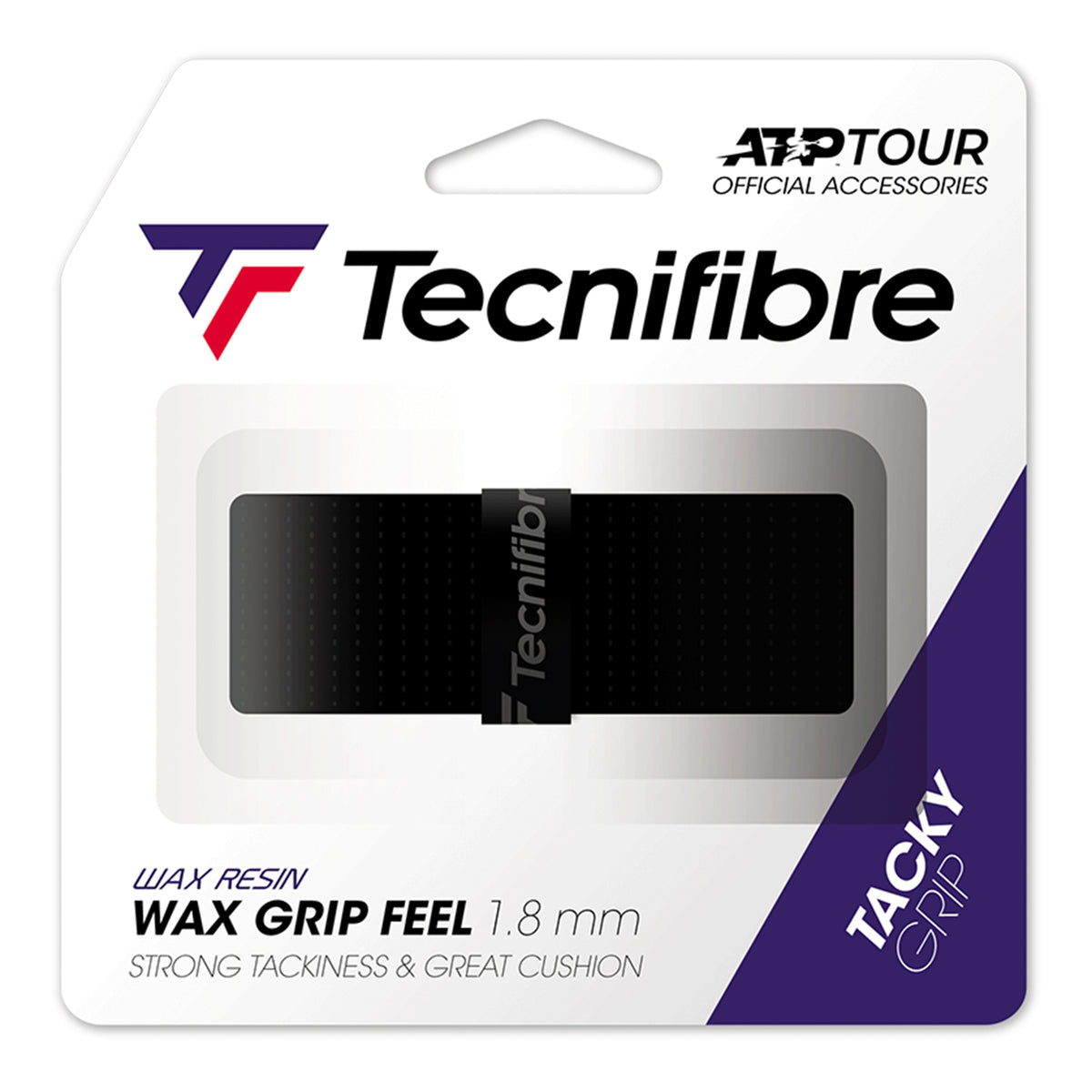 Tecnifibre Wax Feel Grip 1ks v balení-černá