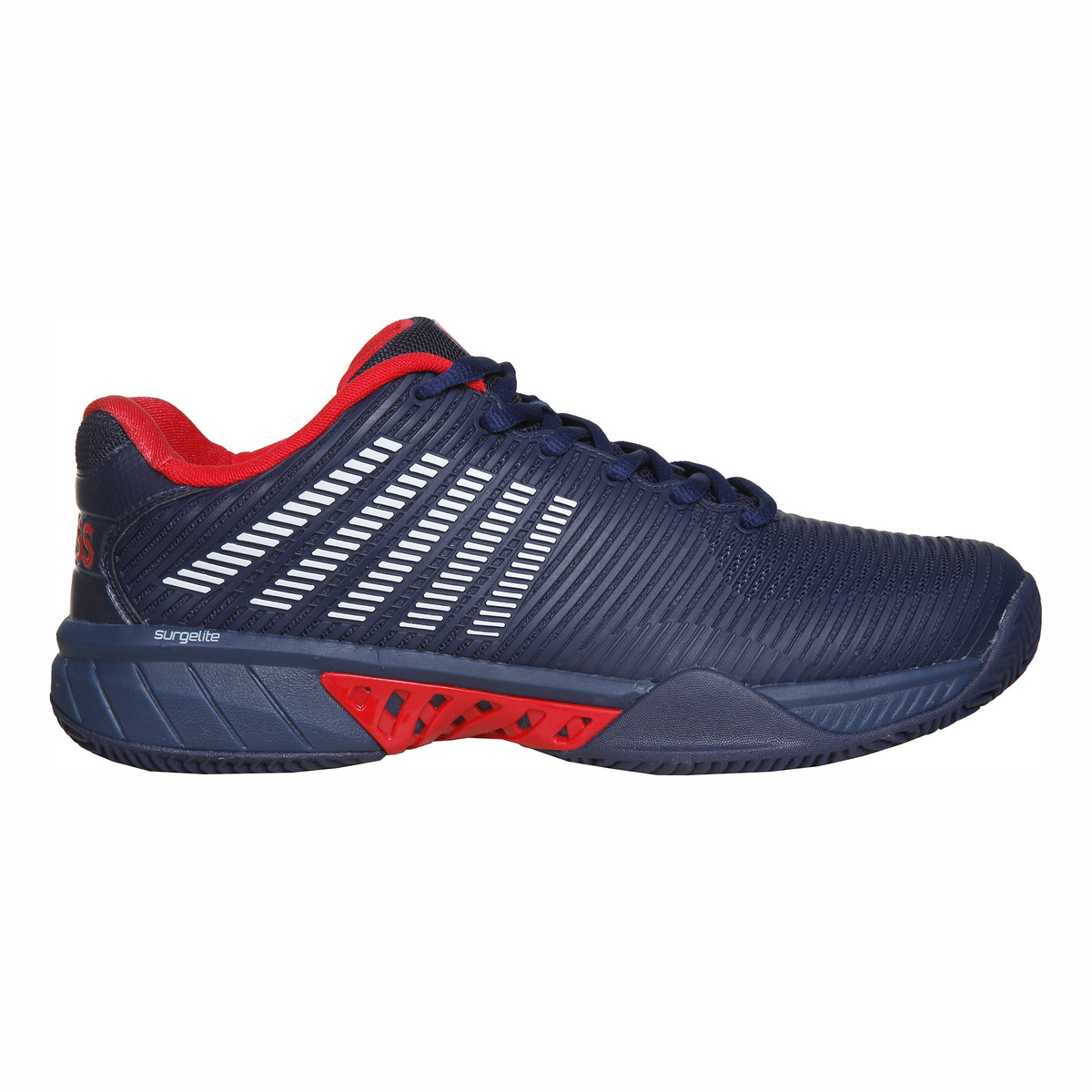 K-Swiss Hypercourt Express 2 Obuv na antuku Muži - tmavě modrá, červená
