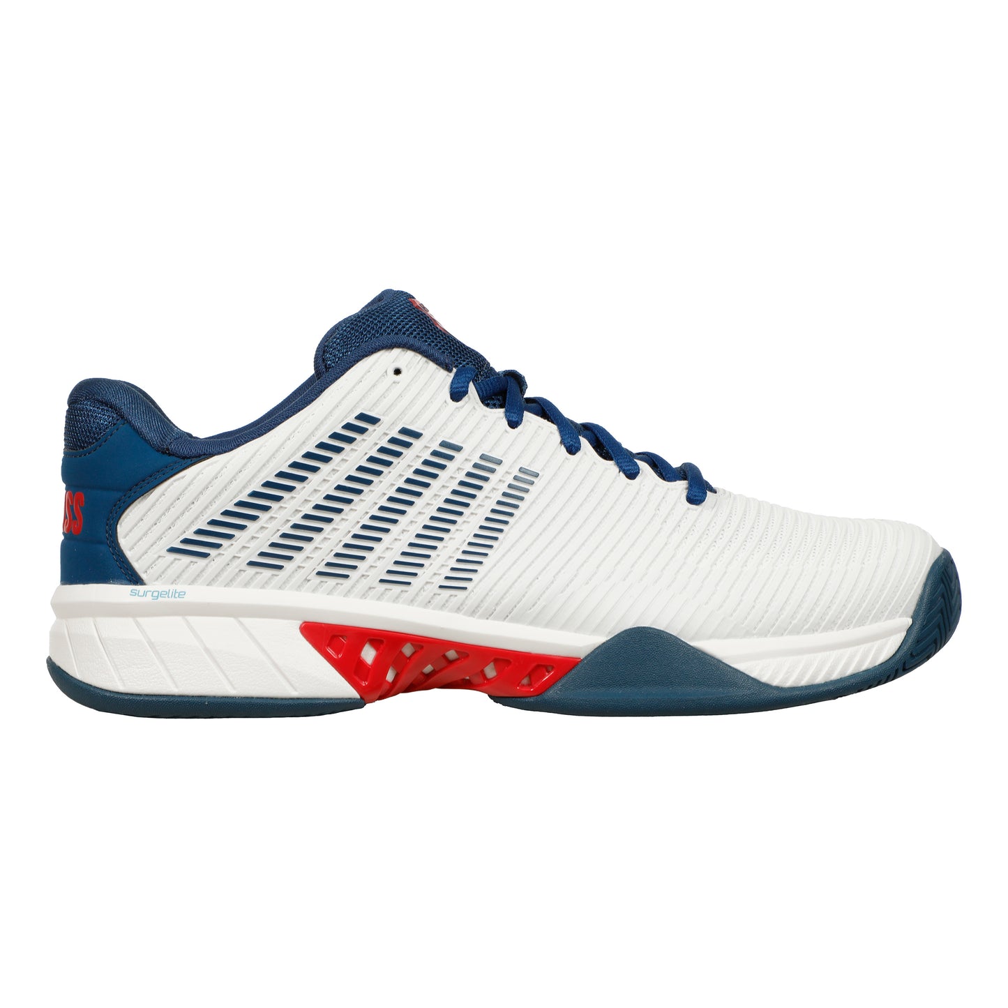 K-Swiss Hypercourt Express 2 Obuv na všechny povrchy Muži - bílá, tmavě modrá